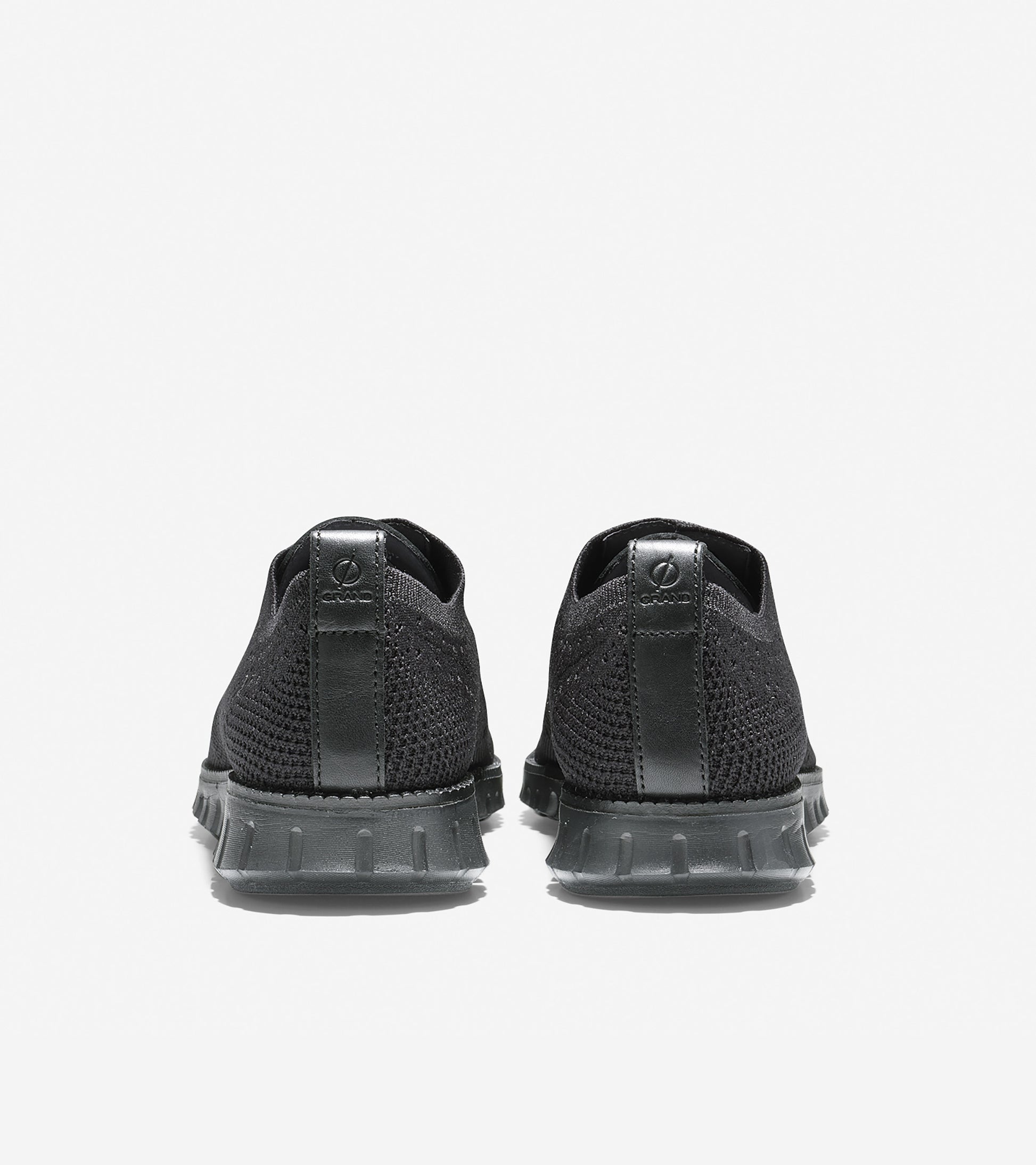 ColeHaan-ZERØGRAND Wingtip Oxford-c26244-Black Knit-black