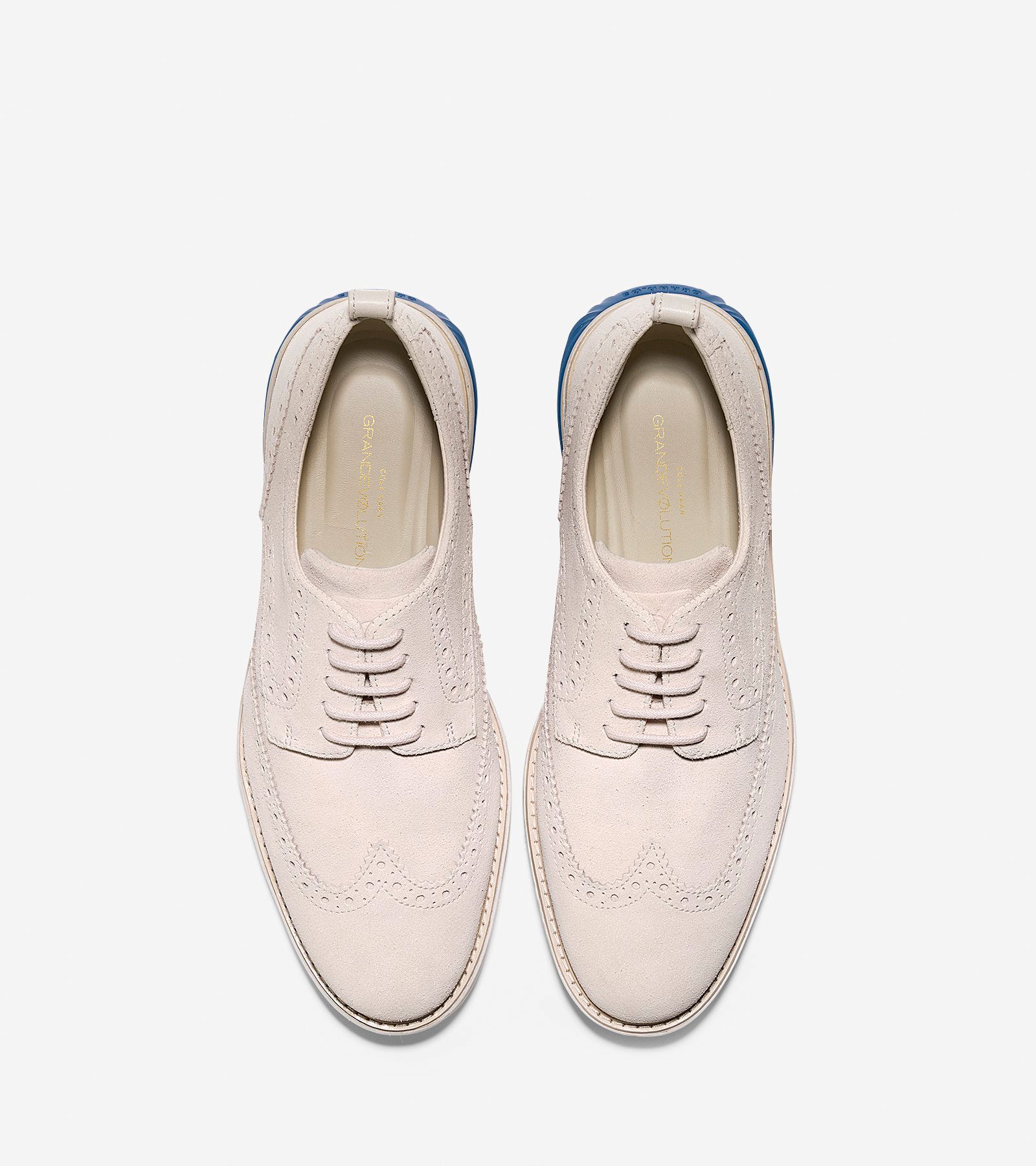 ColeHaan-Grand Evolution Wingtip Oxford-c26311-Pumice Stone Suede-limoges-pumice Stone
