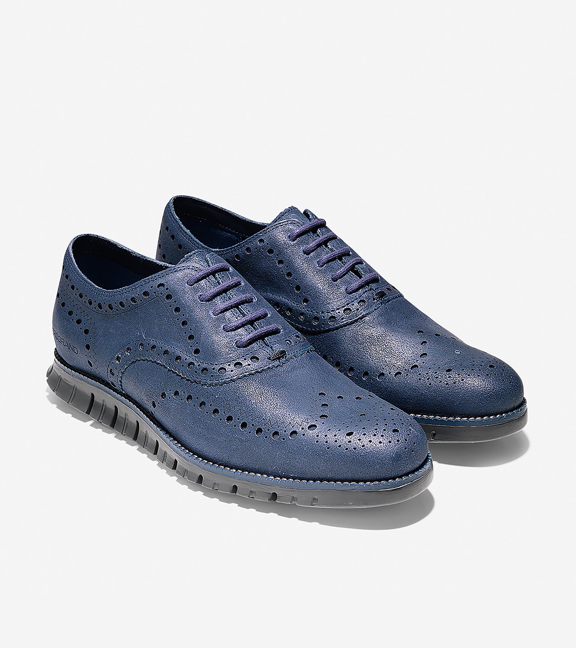 ColeHaan-ZERØGRAND Wingtip Oxford-c26338-Tidal Blue-magnet Suede