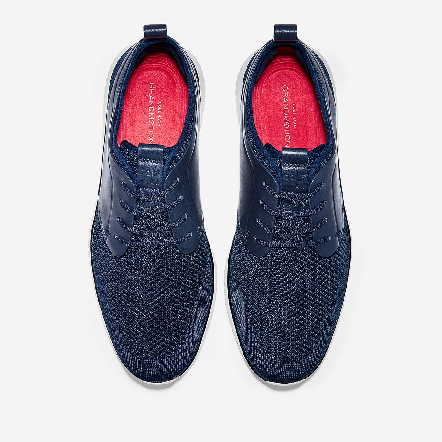 ColeHaan-GrandMøtion Knit Sneaker-c26399-Marine Blue-black-optic White