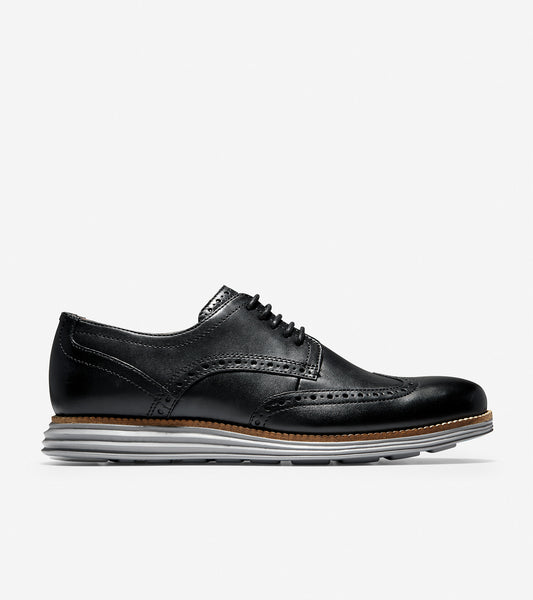 ColeHaan-ØriginalGrand Wingtip Oxford-c26470-Black Leather-ironstone