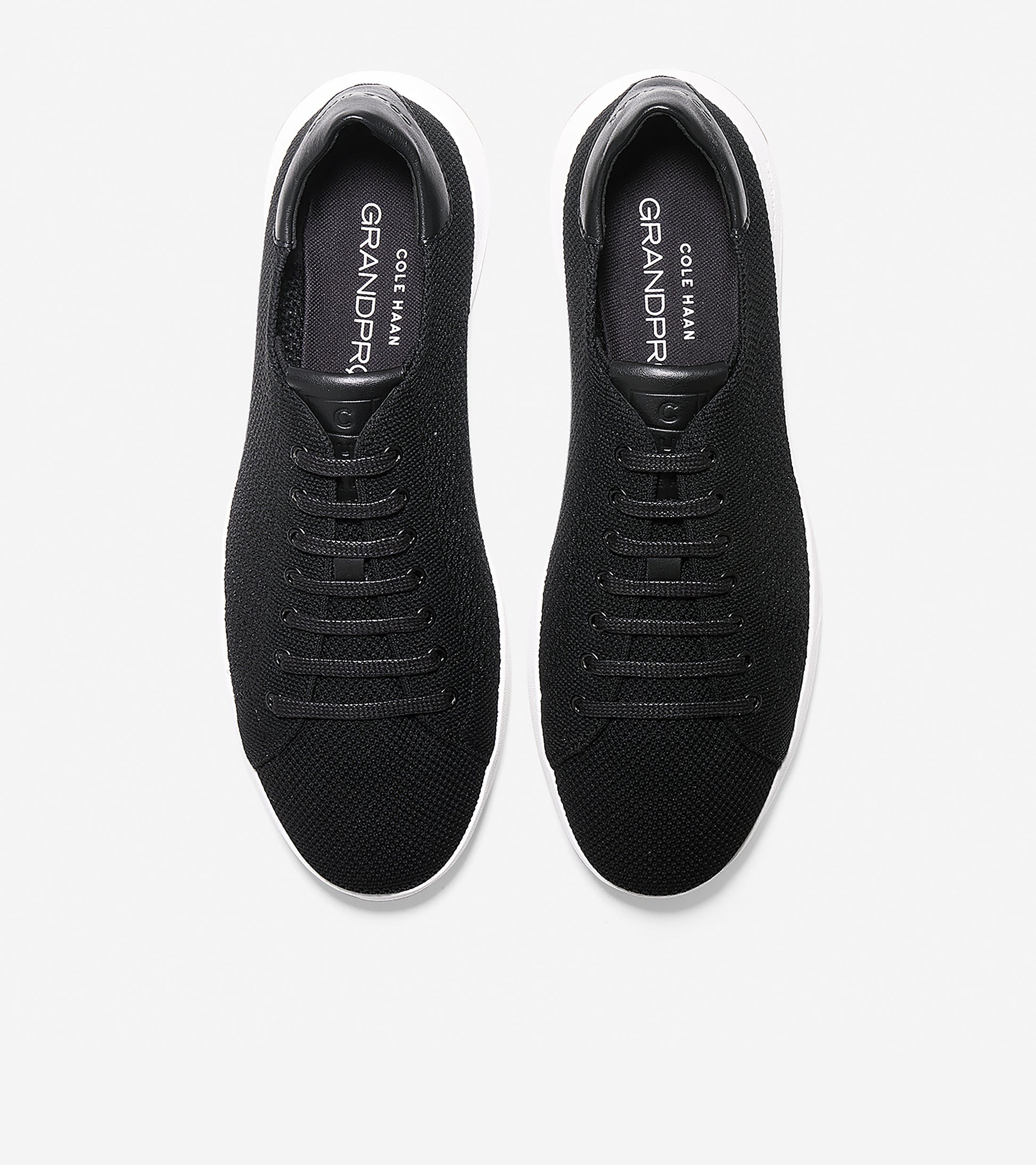 ColeHaan-GrandPrø Tennis Sneaker-c26628-Black Stitchlite™-Optic White