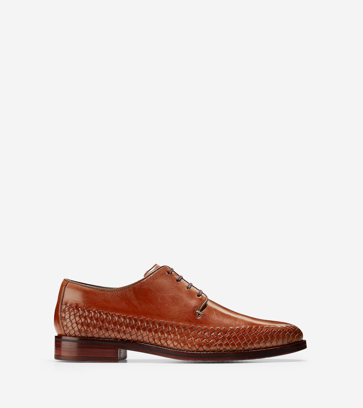 ColeHaan-Washington Grand Woven Plain Toe Oxford-c26726-British Tan Woven