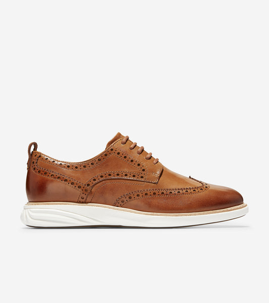 ColeHaan-Grand Evolution Wingtip Oxford-c26930-British Tan Leather-Ivory