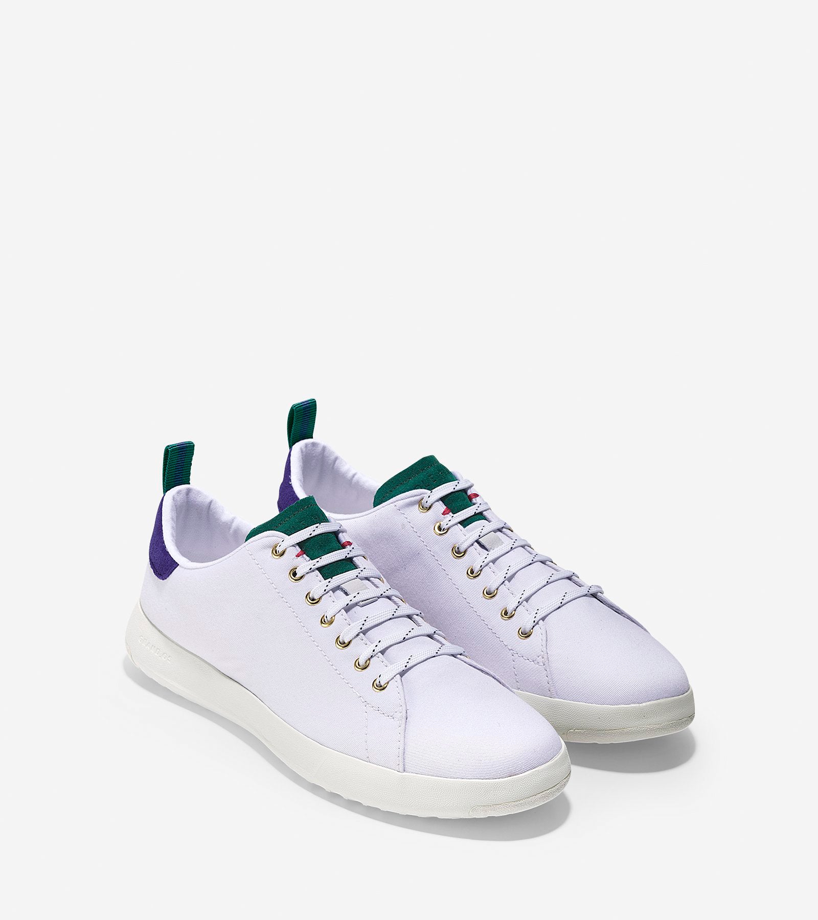 ColeHaan-GrandPrø Tennis Sneaker-c26997-LTD White Twill