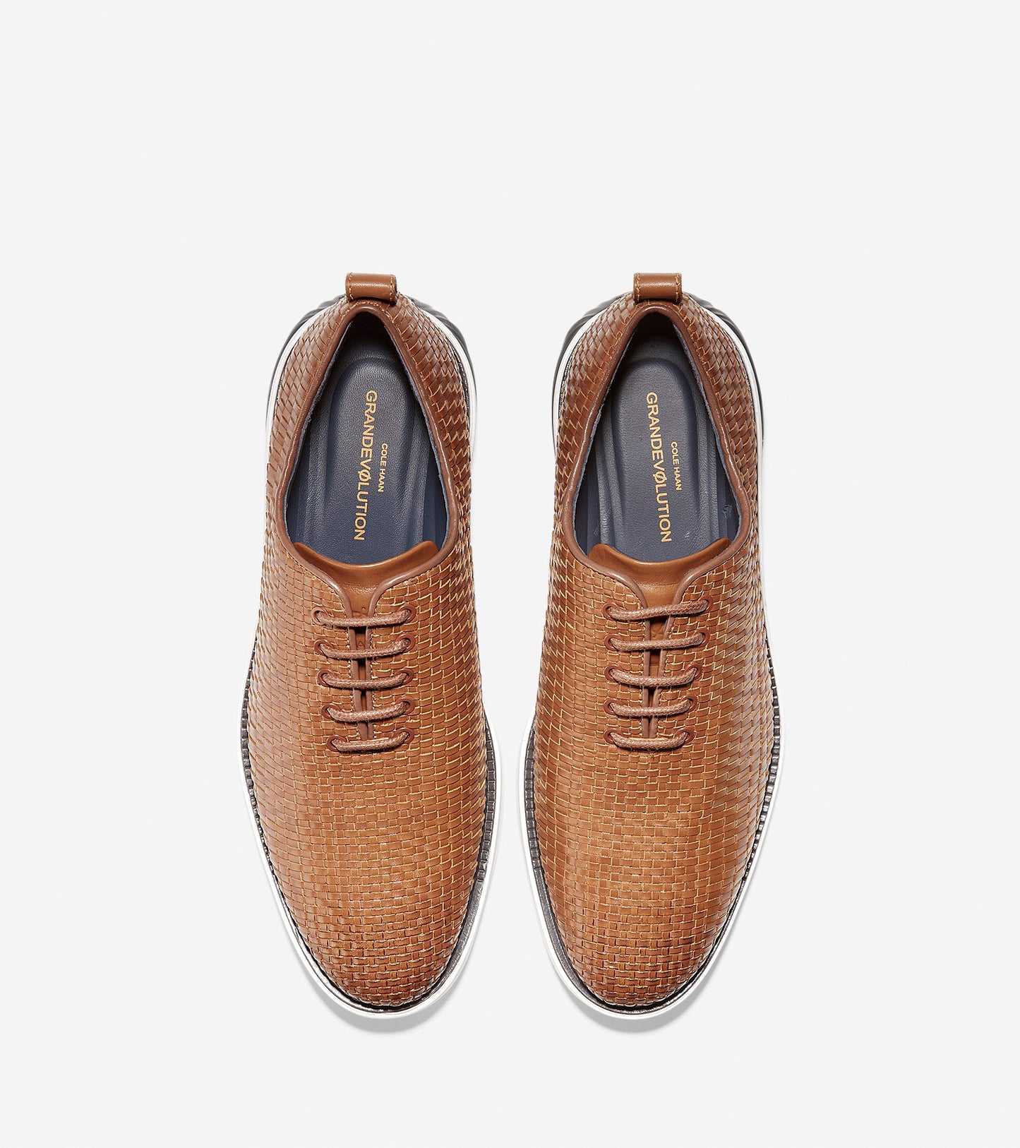 ColeHaan-Grand Evolution Woven Oxford-c27449-British Tan Woven