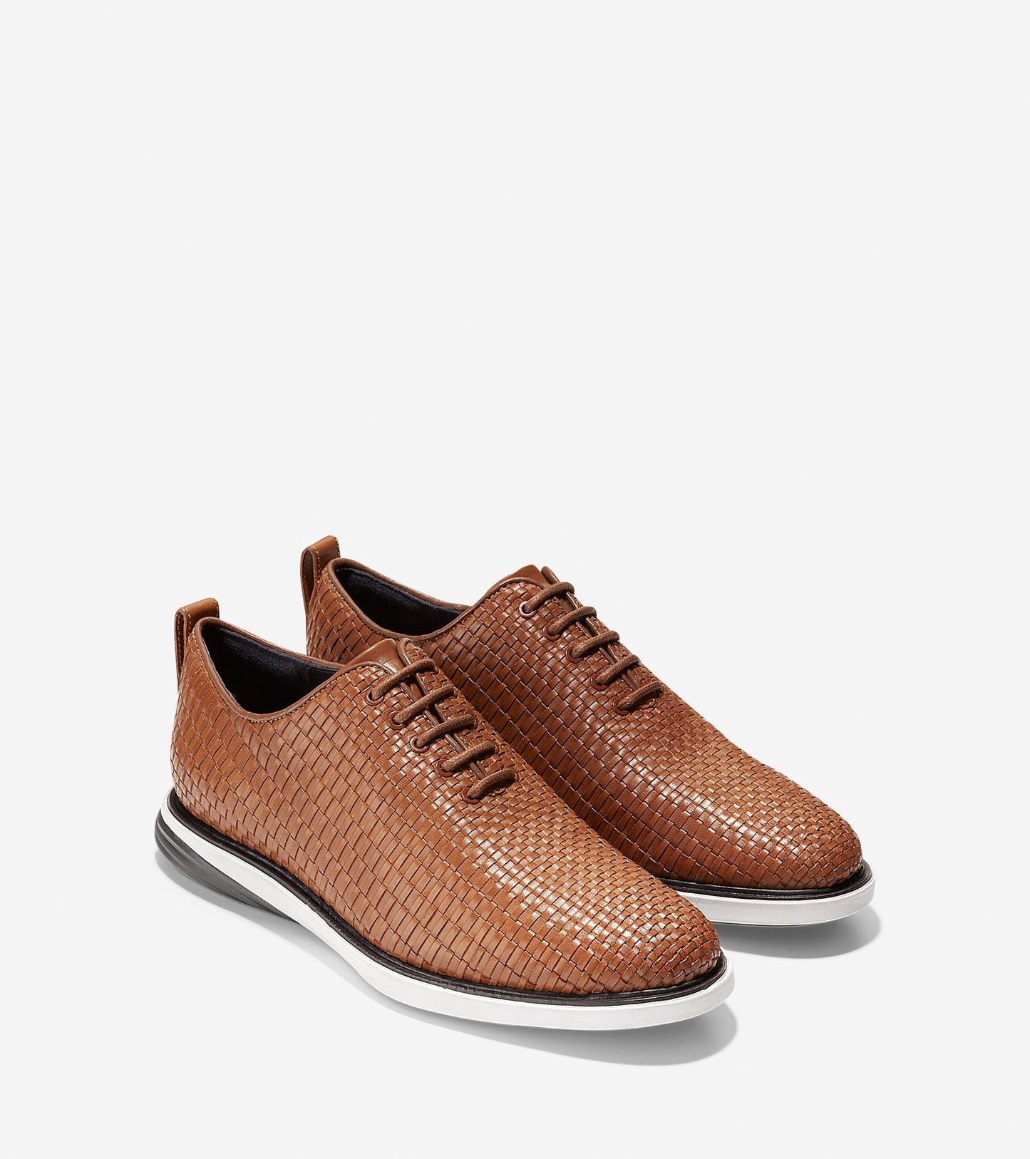 ColeHaan-Grand Evolution Woven Oxford-c27449-British Tan Woven