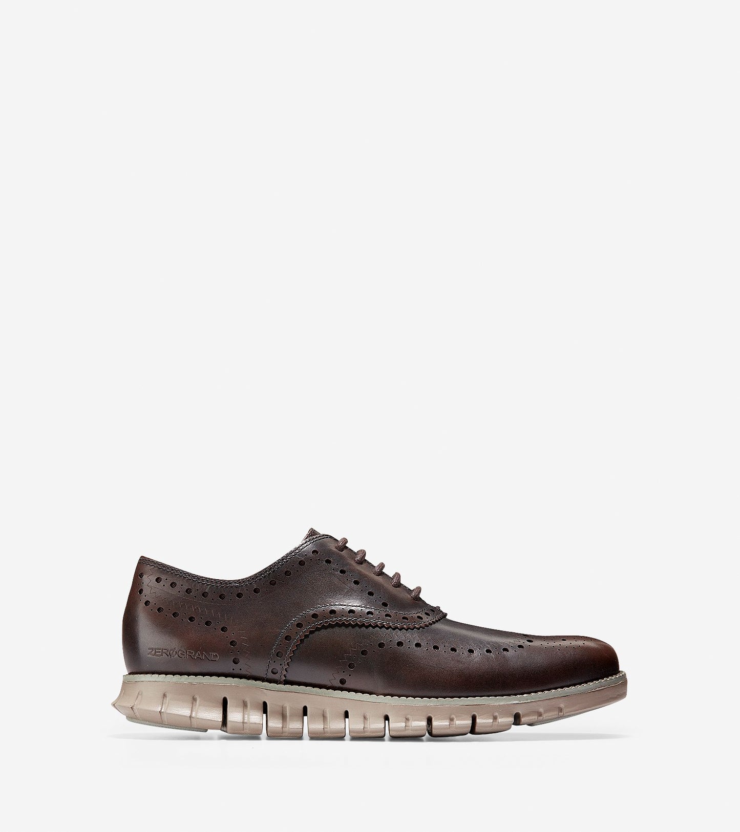 ColeHaan-ZERØGRAND Wingtip Oxford-c27543-Dark Taupe-cobblestone