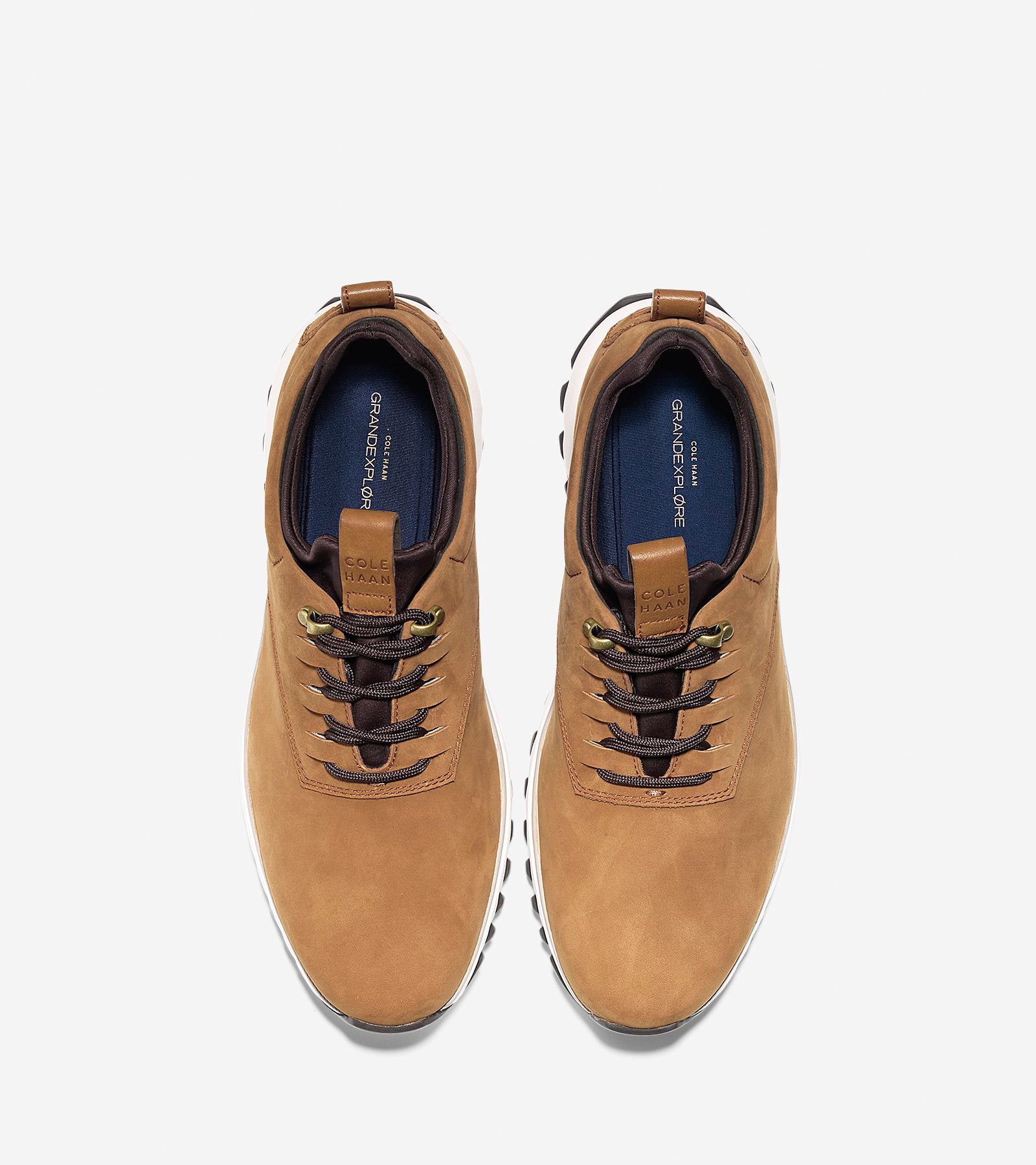 ColeHaan-GrandExpløre All-Terrain Sneaker-c27681-Bourbon Nubuck-Dark Roast Waterproof