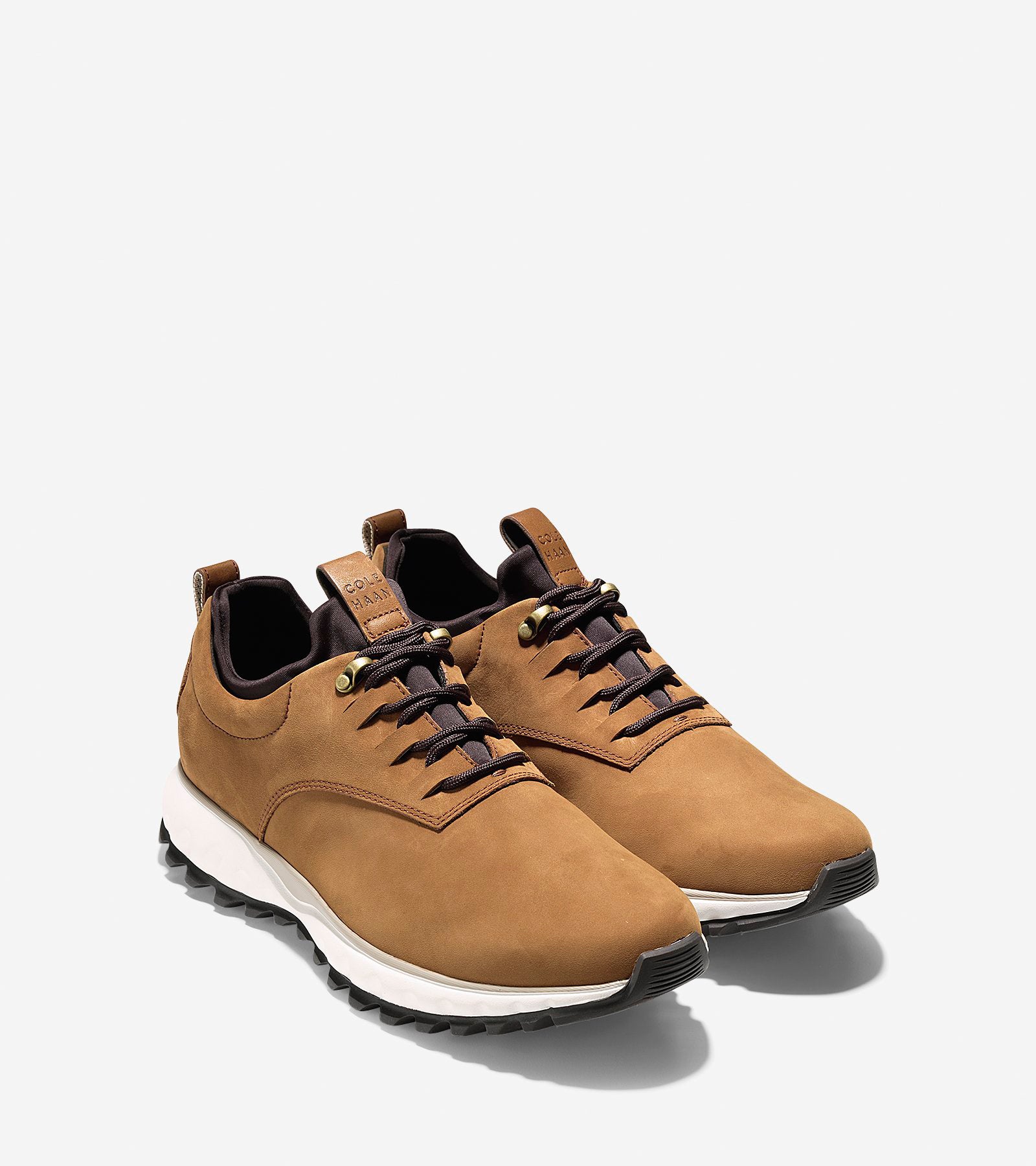 ColeHaan-GrandExpløre All-Terrain Sneaker-c27681-Bourbon Nubuck-Dark Roast Waterproof