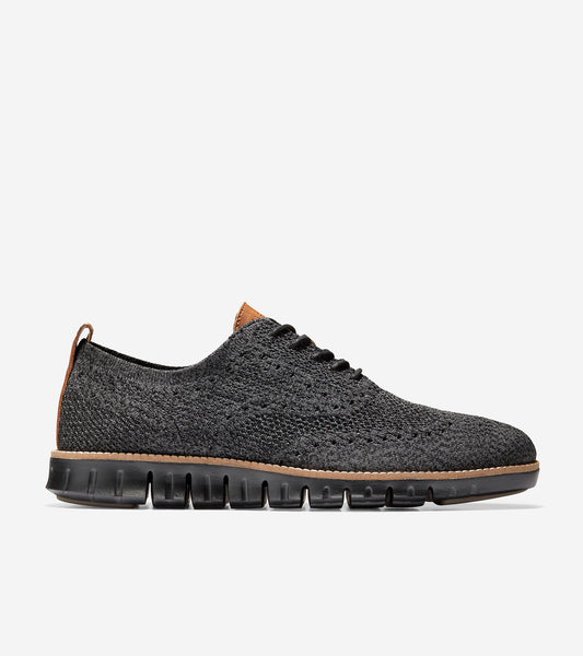 ColeHaan-ZERØGRAND Wingtip Oxford-c27694-Black Magnet Stitchlite