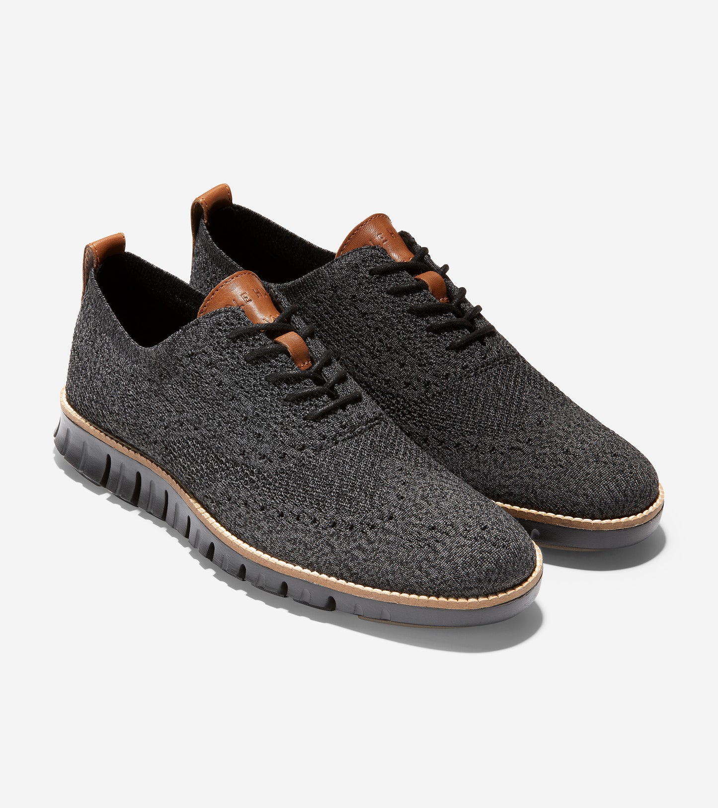 ColeHaan-ZERØGRAND Wingtip Oxford-c27694-Black Magnet Stitchlite