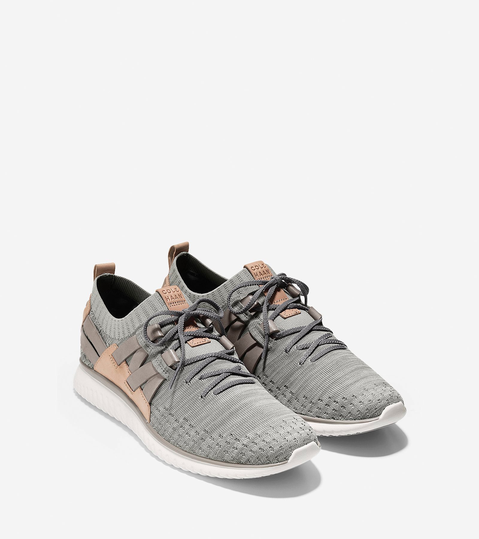 ColeHaan-GrandMøtion Woven Sneaker-c27733-Shadow-pumice Stone Knit