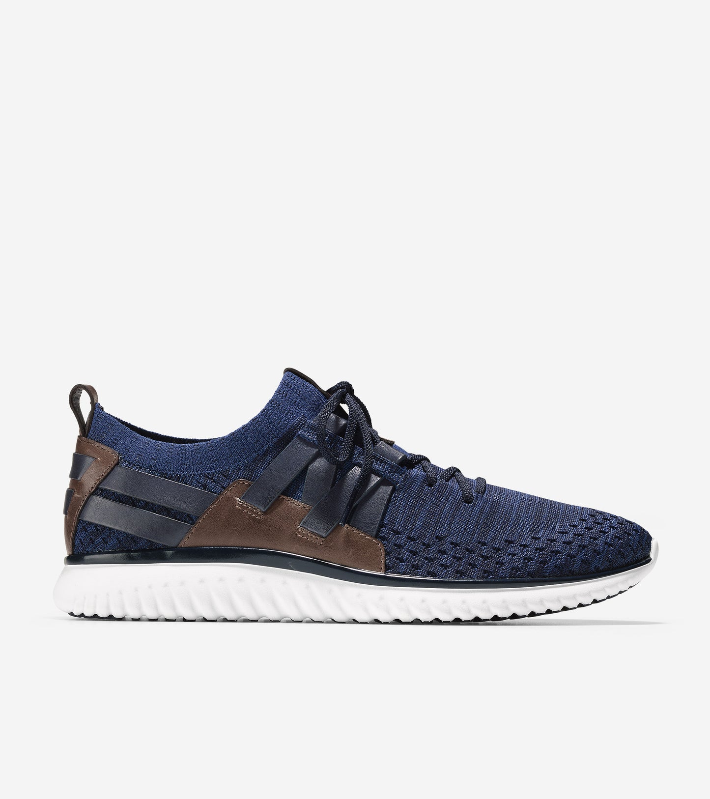 ColeHaan-GrandMøtion Woven Sneaker-c27735-Navy Ink-Peony Stitchlite™