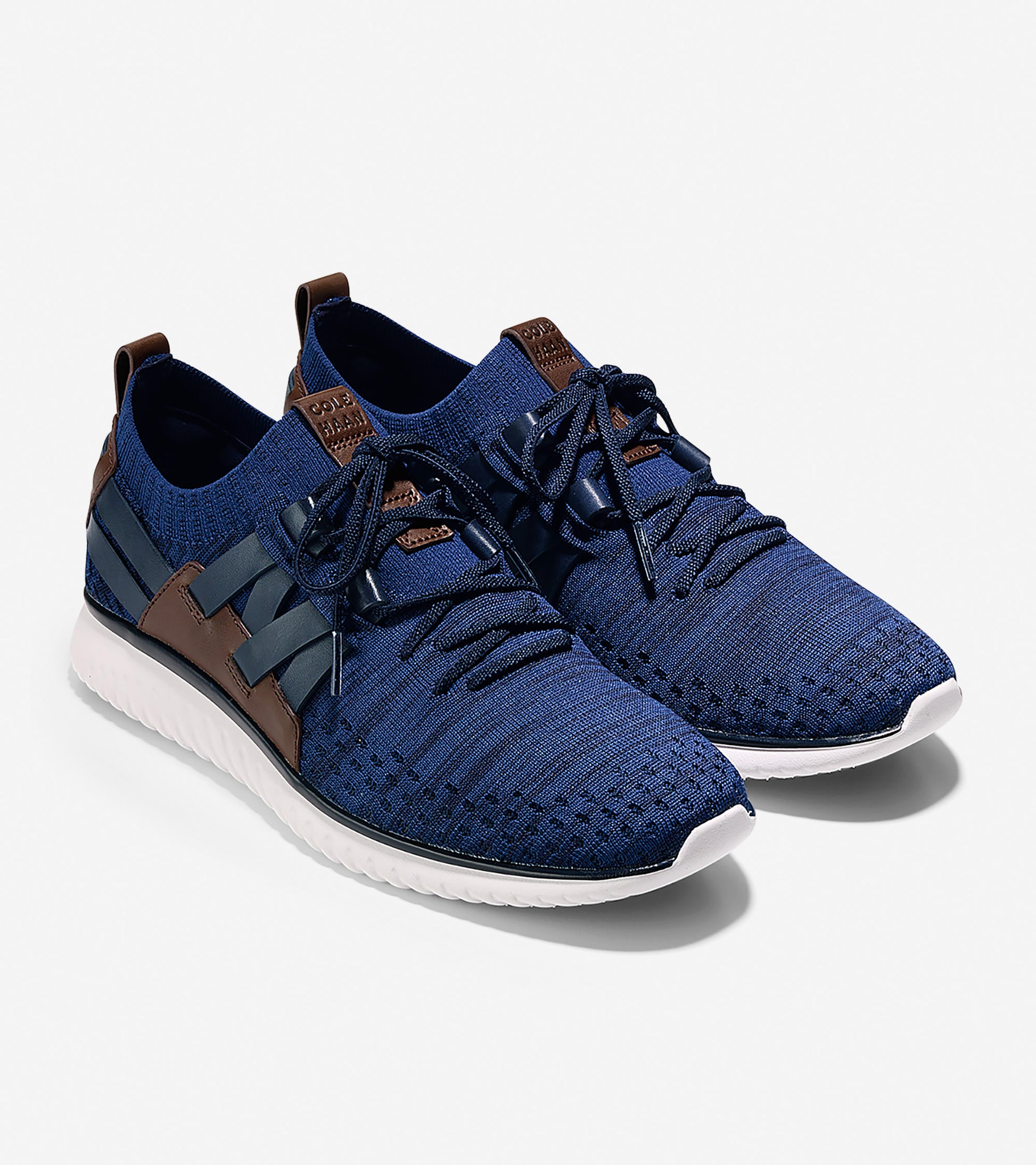 ColeHaan-GrandMøtion Woven Sneaker-c27735-Navy Ink-Peony Stitchlite™