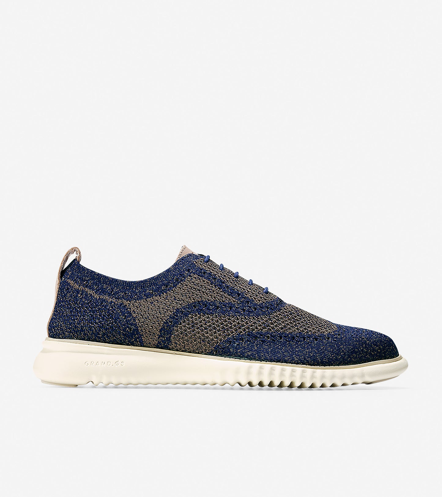 ColeHaan-2.ZERØGRAND Wingtip Oxford-c27880-Marine Blue-Morel Spectator Knit