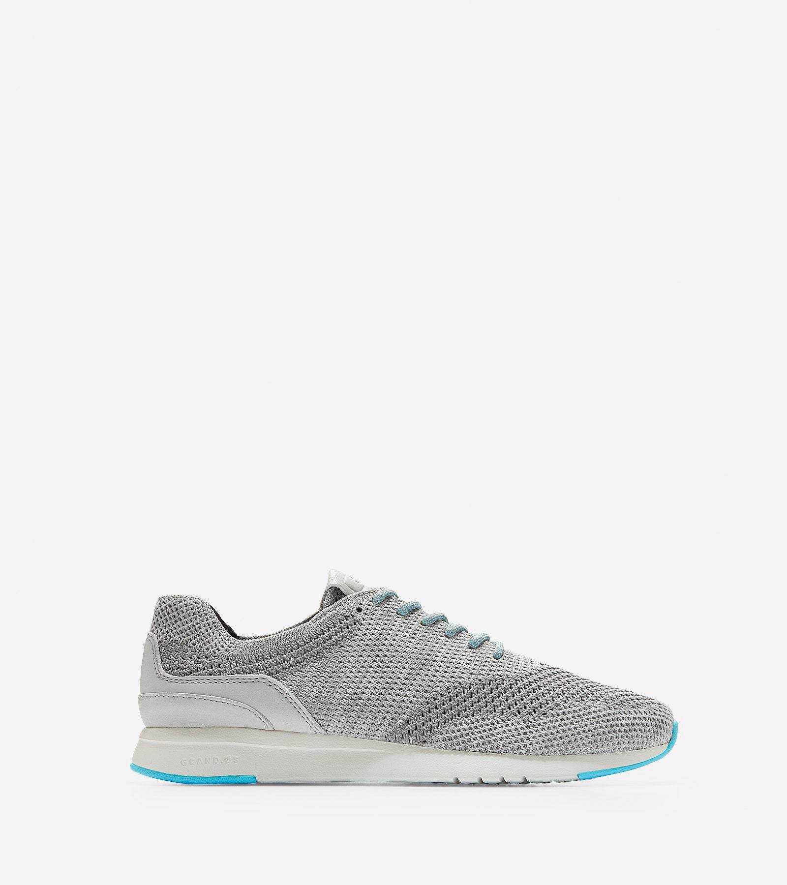 ColeHaan-GrandPrø Running Sneaker-c27920-Vapor Gray-bluefish Knit