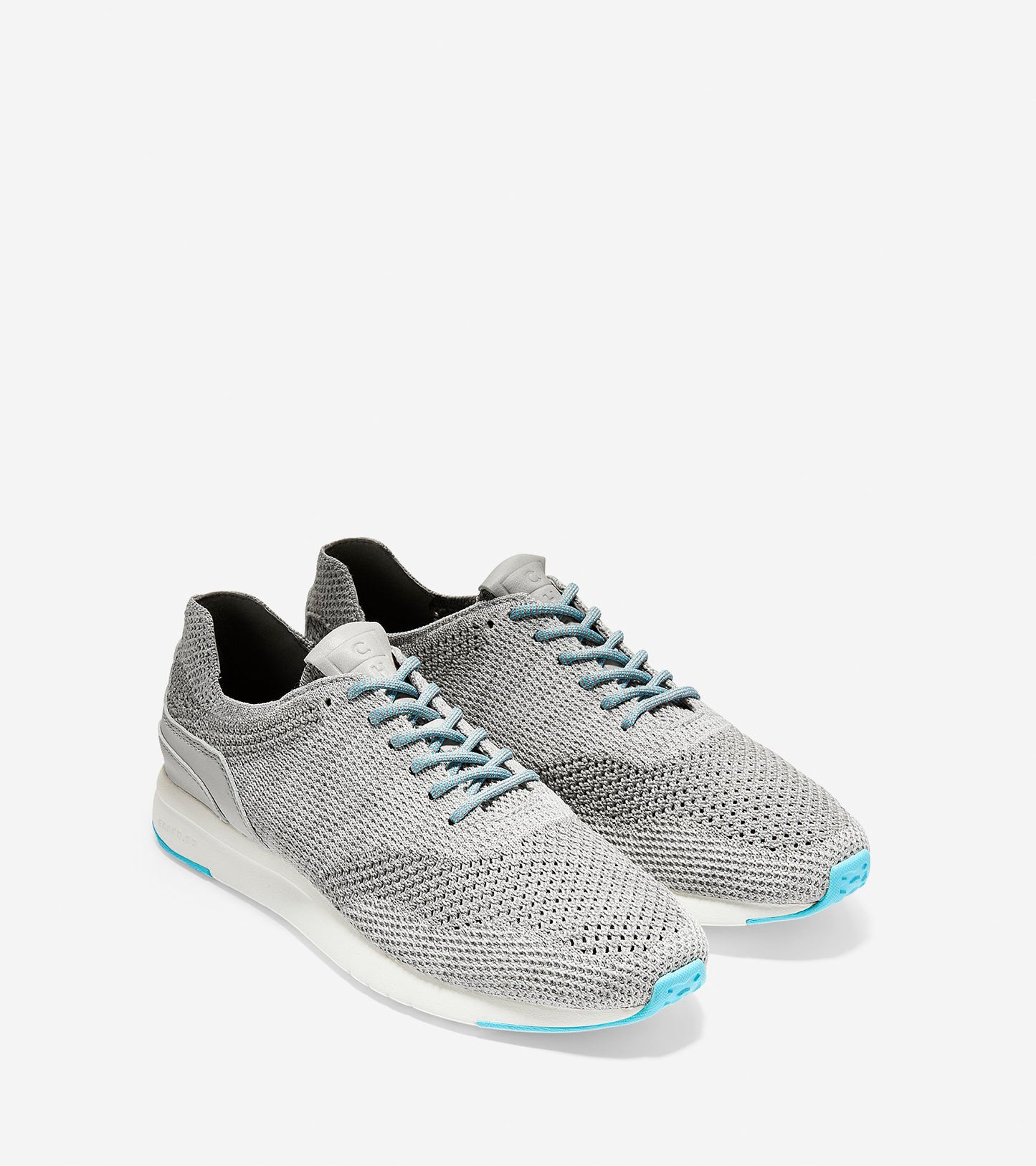 ColeHaan-GrandPrø Running Sneaker-c27920-Vapor Gray-bluefish Knit