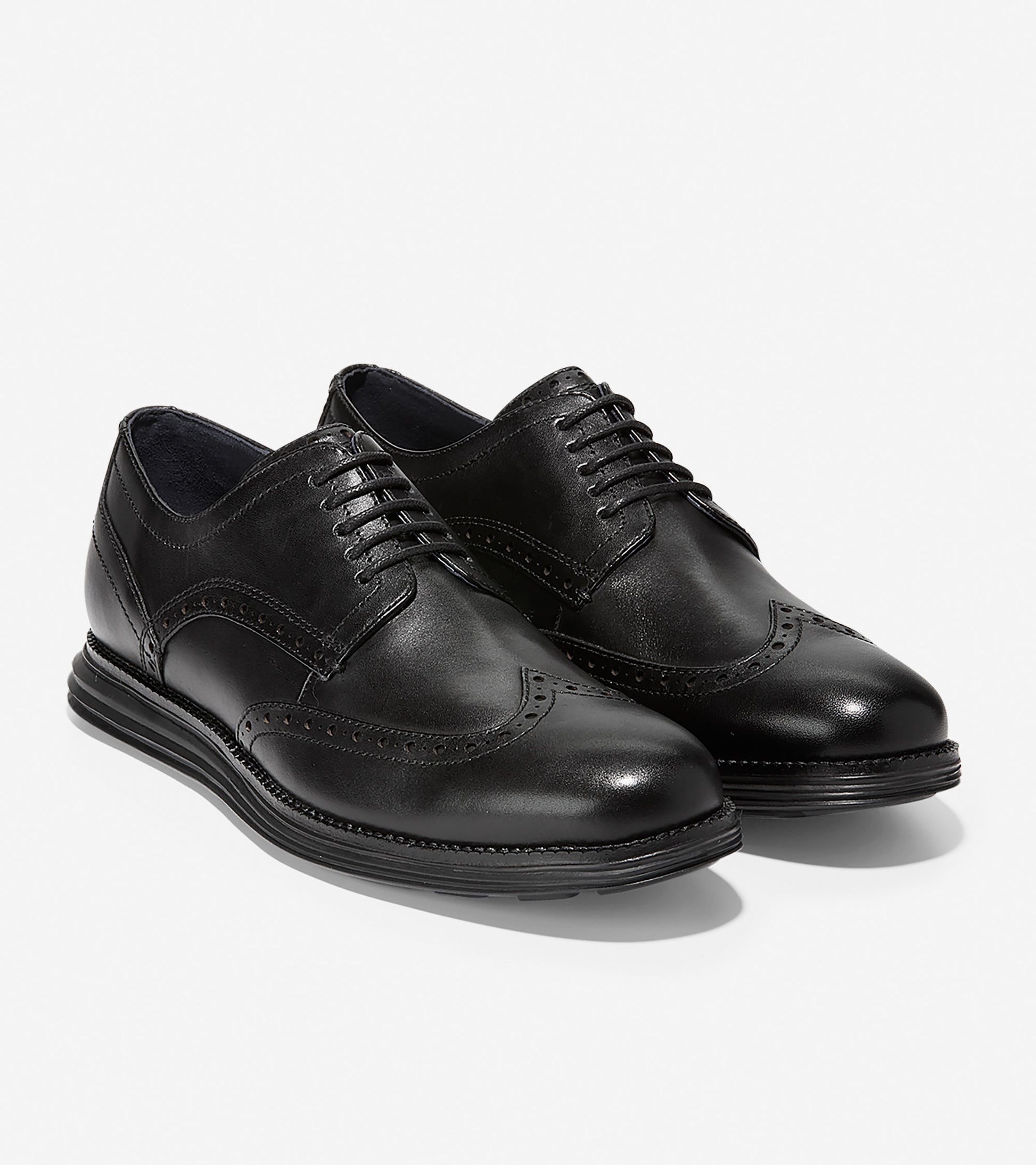 ColeHaan-ØriginalGrand Wingtip Oxford-c27984-Black-Black