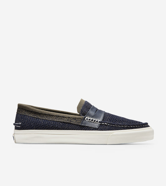 ColeHaan-Pinch Weekender LX Loafer-c28008-Navy-Morel Stitchlite™