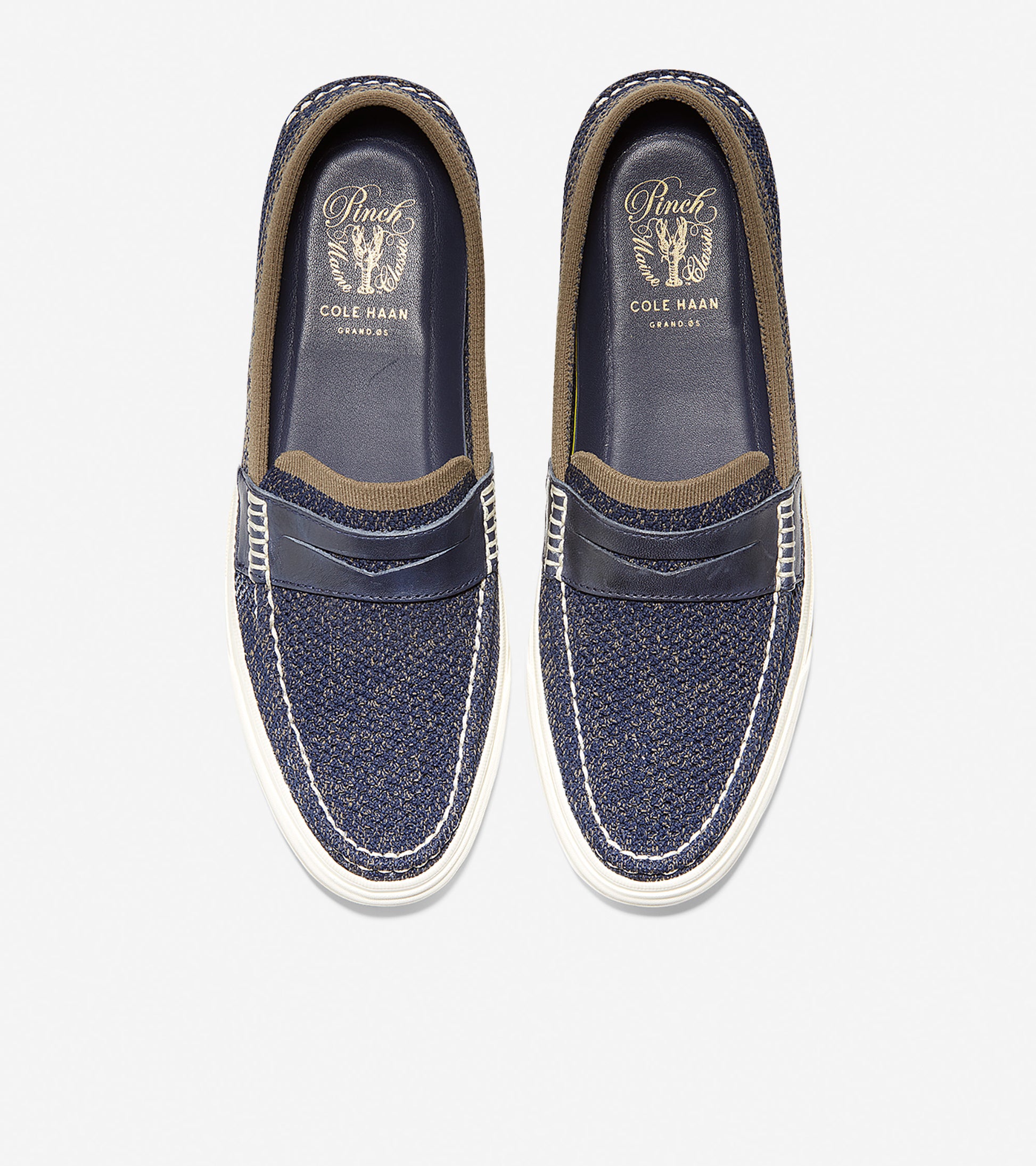 ColeHaan-Pinch Weekender LX Loafer-c28008-Navy-Morel Stitchlite™