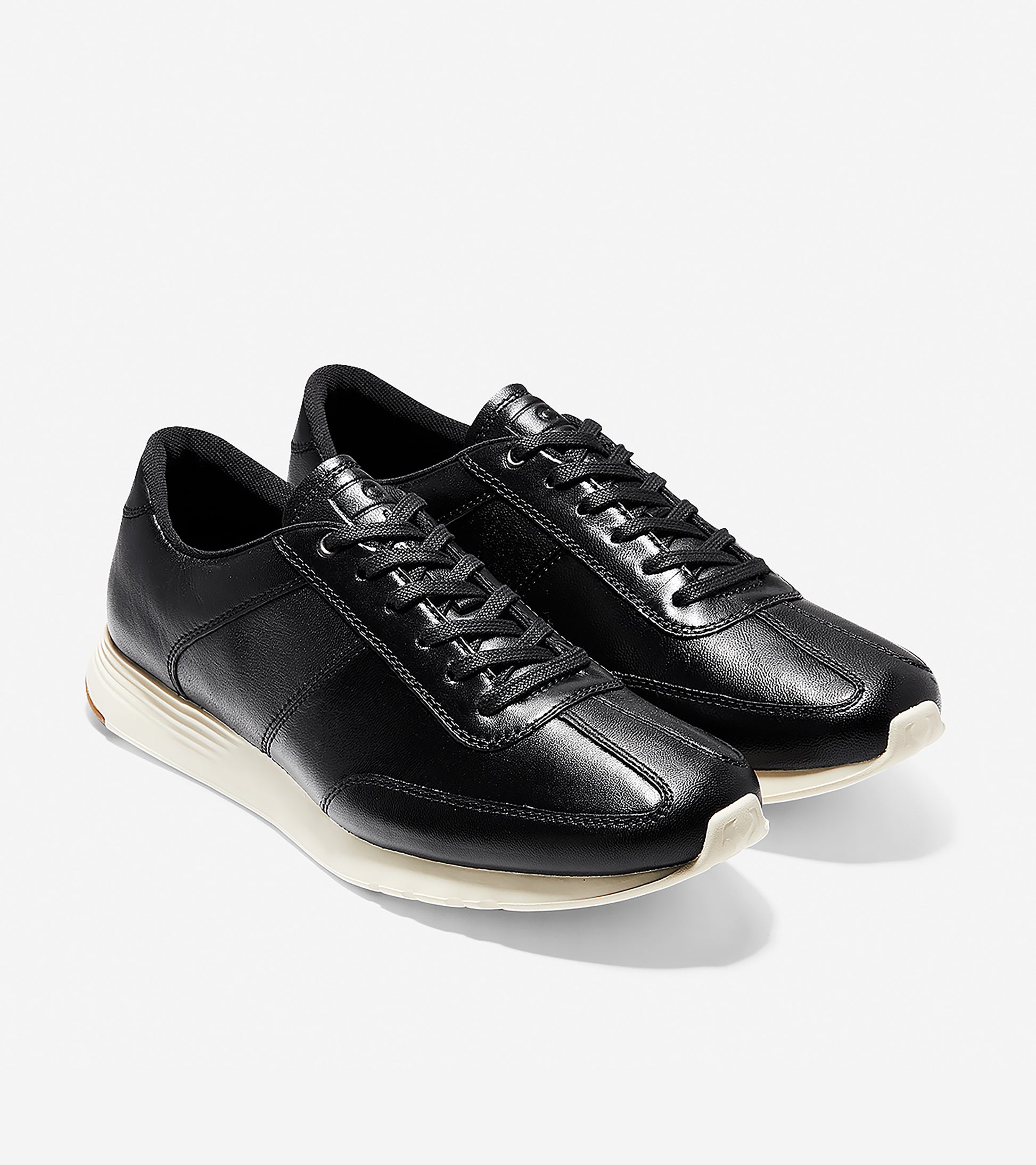 ColeHaan-Grand Crosscourt Running Sneaker-c28253-Black Burnished Leather