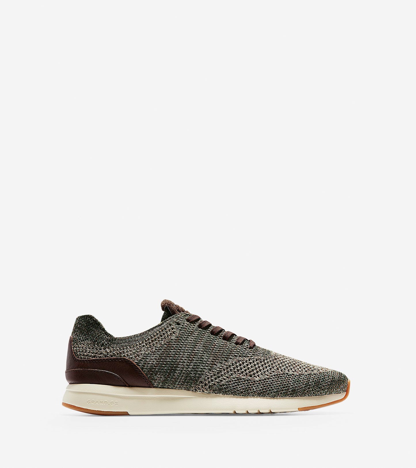 ColeHaan-GrandPrø Running Sneaker-c28316-Deep Forest-lambs Wool Knit