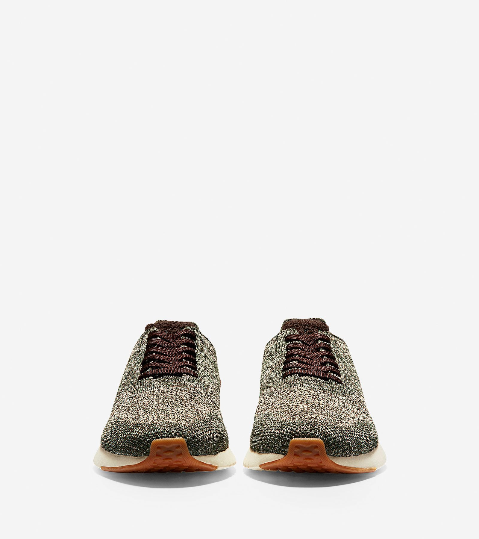 ColeHaan-GrandPrø Running Sneaker-c28316-Deep Forest-lambs Wool Knit