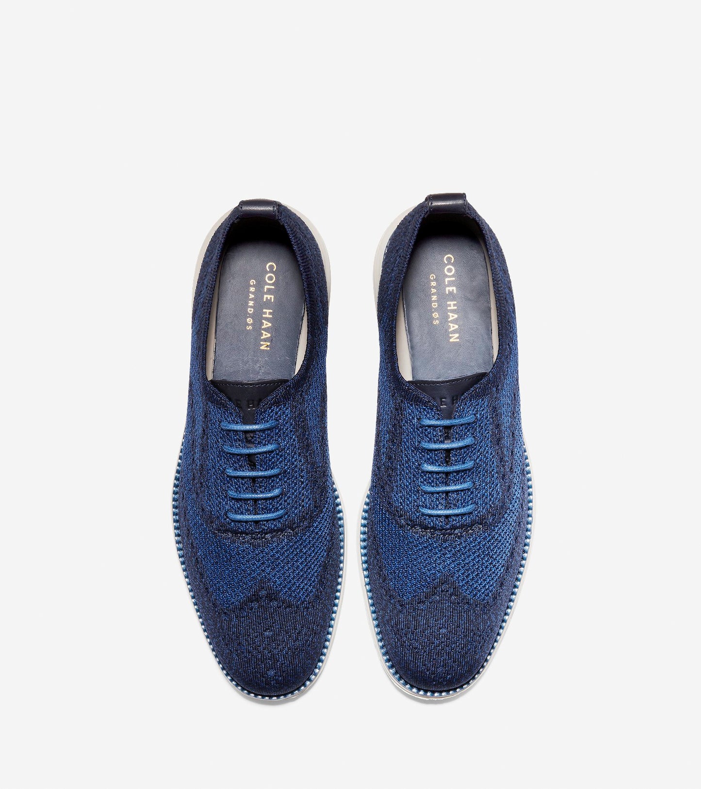 ColeHaan-ØriginalGrand Wingtip Oxford-c28446-Marine Blue Stitchlite™-Dove