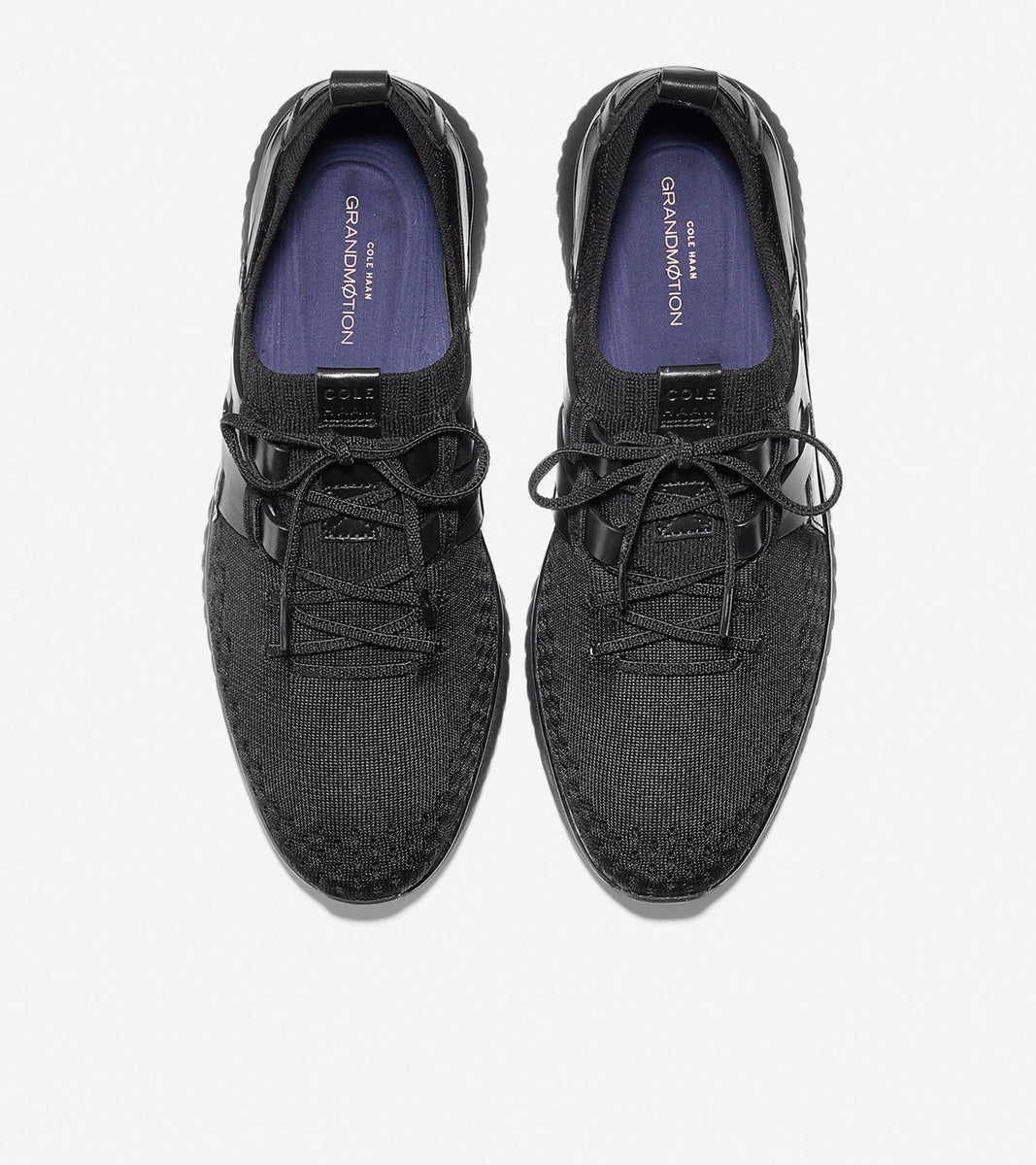 ColeHaan-GrandMøtion Woven Sneaker-c28528-Black Stitchlite™
