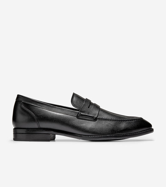 ColeHaan-Warner Grand Penny Loafer-c29037-Black