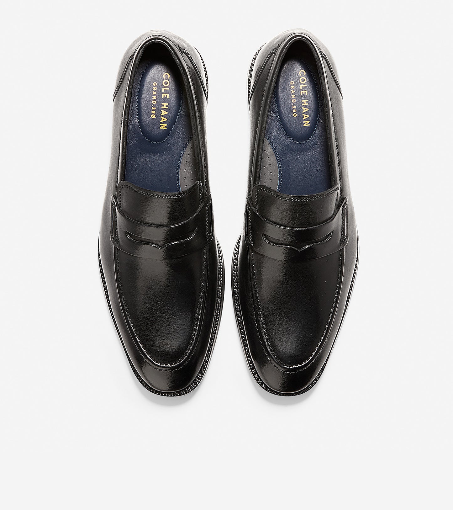 ColeHaan-Warner Grand Penny Loafer-c29037-Black