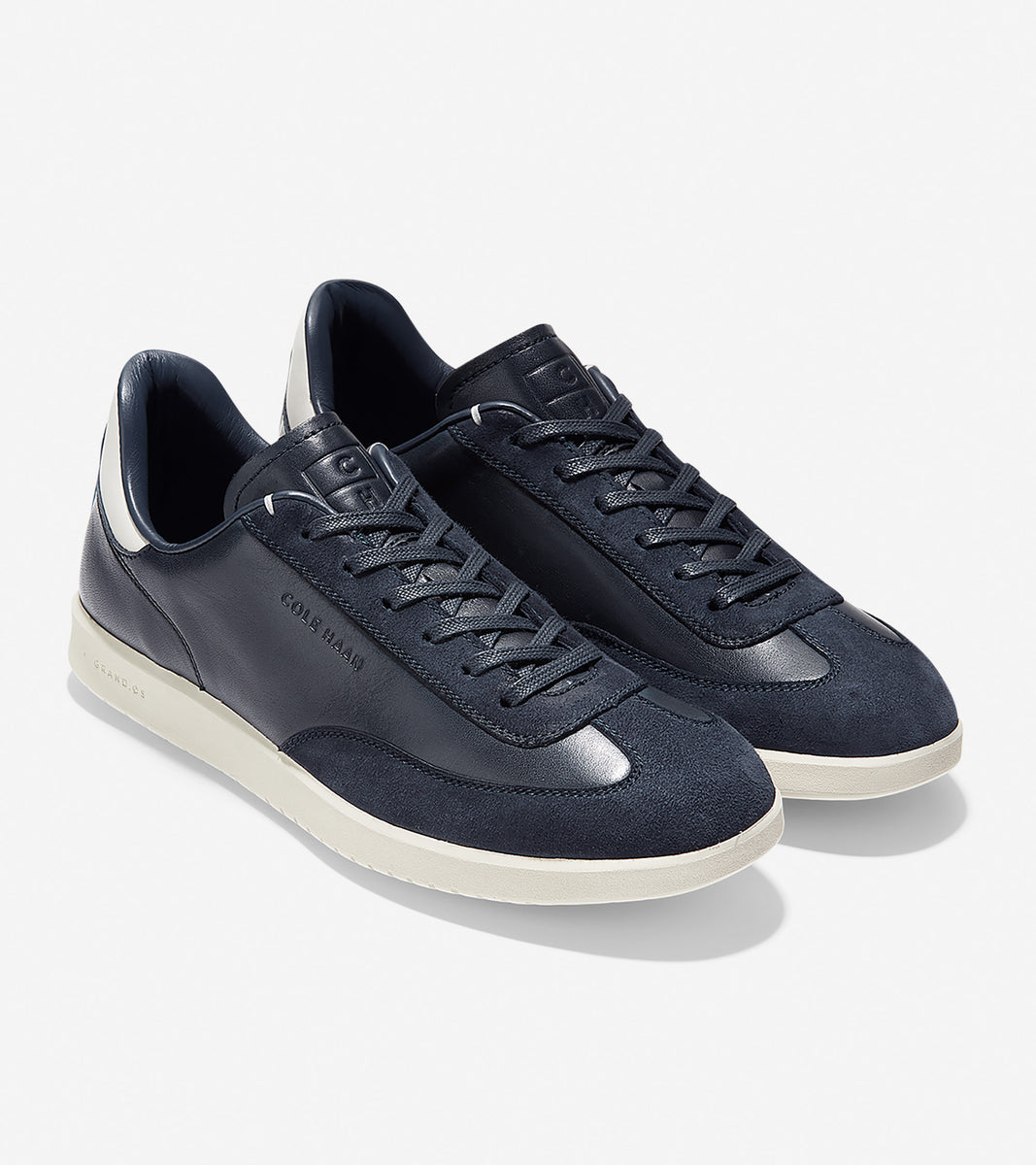 ColeHaan-GrandPrø Turf Sneaker-c29163-Navy Ink Tumbled-Navy Suede