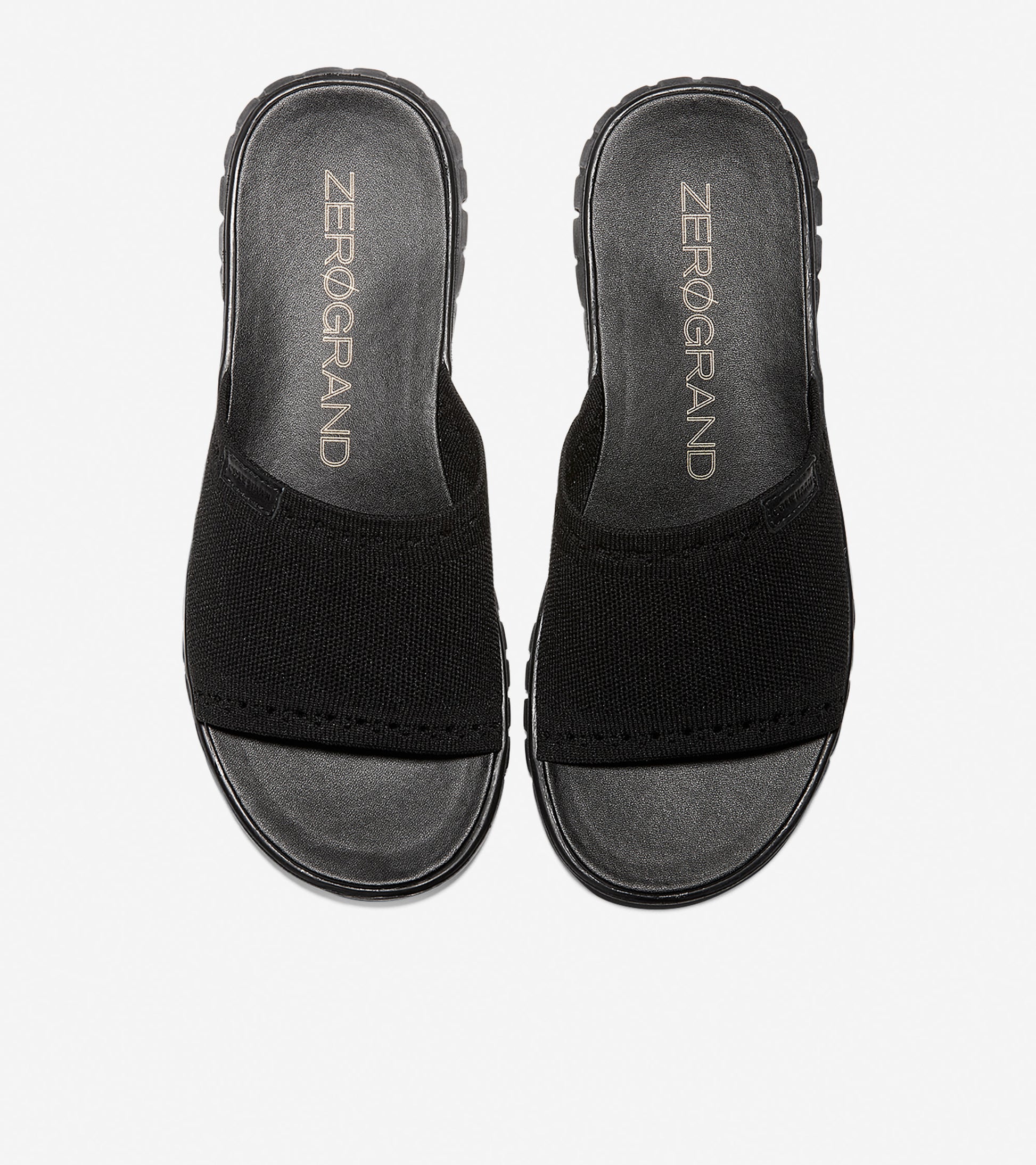ColeHaan-ZERØGRAND Slide Sandal-c29359-Black Stitchlite™-Black
