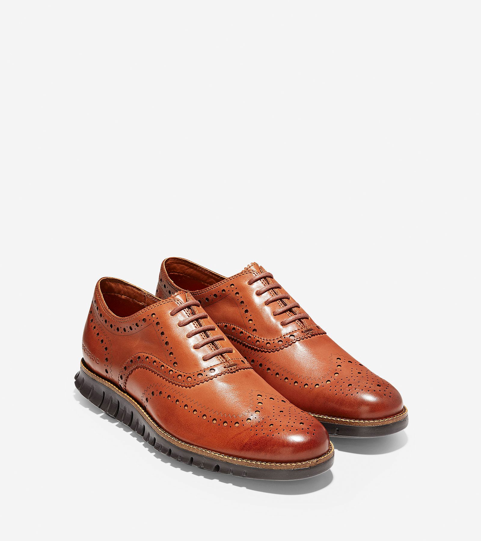 Cole haan british tan wingtip online