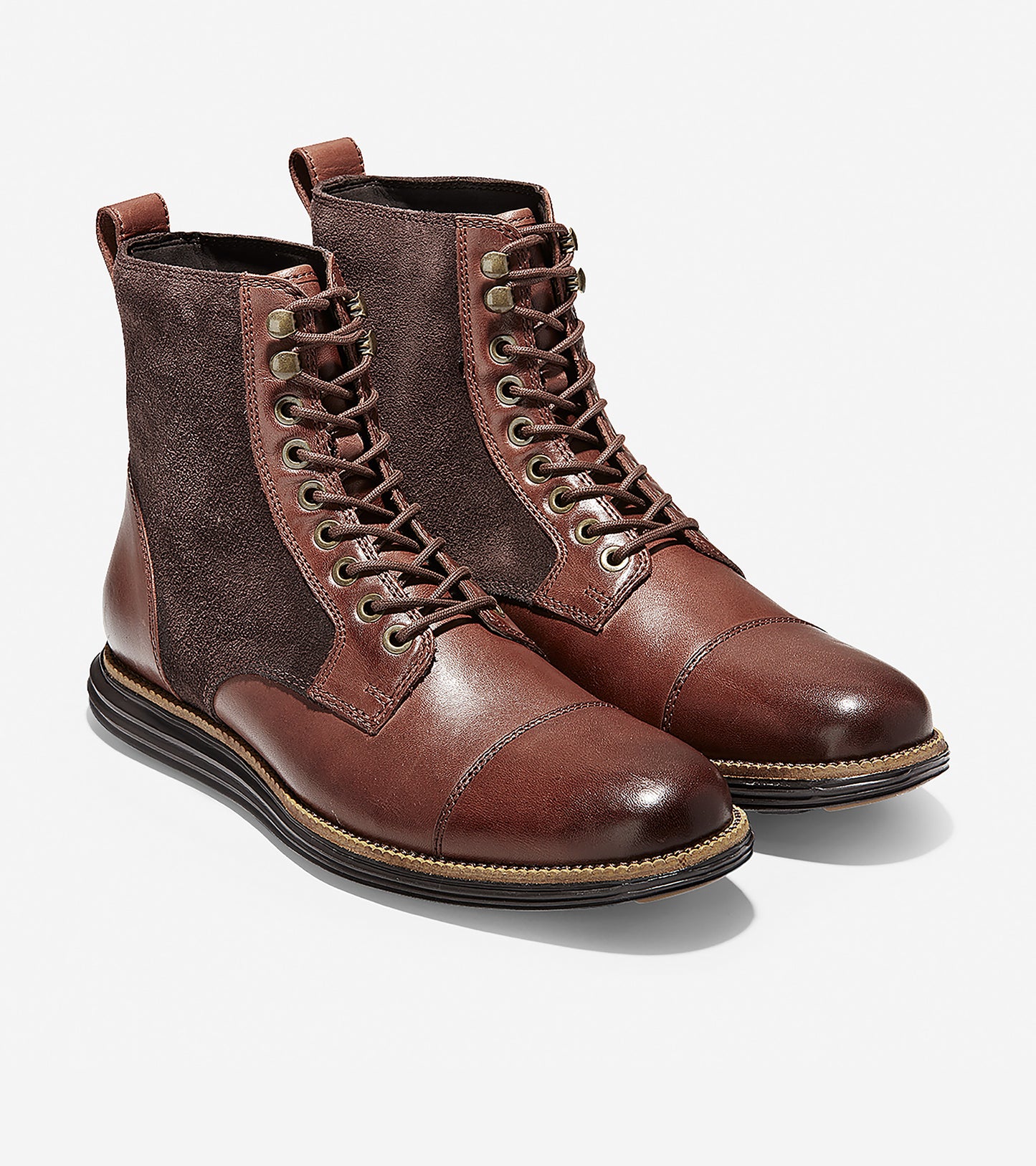 ColeHaan-ØriginalGrand Cap Toe Boot-c29456-Brown-black