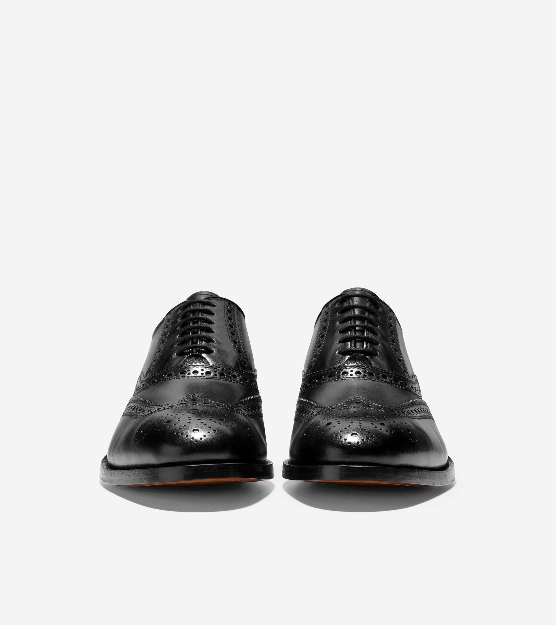 ColeHaan-Cole Haan American Classic Kneeland Brogue Wingtip Oxford-c29540-Black