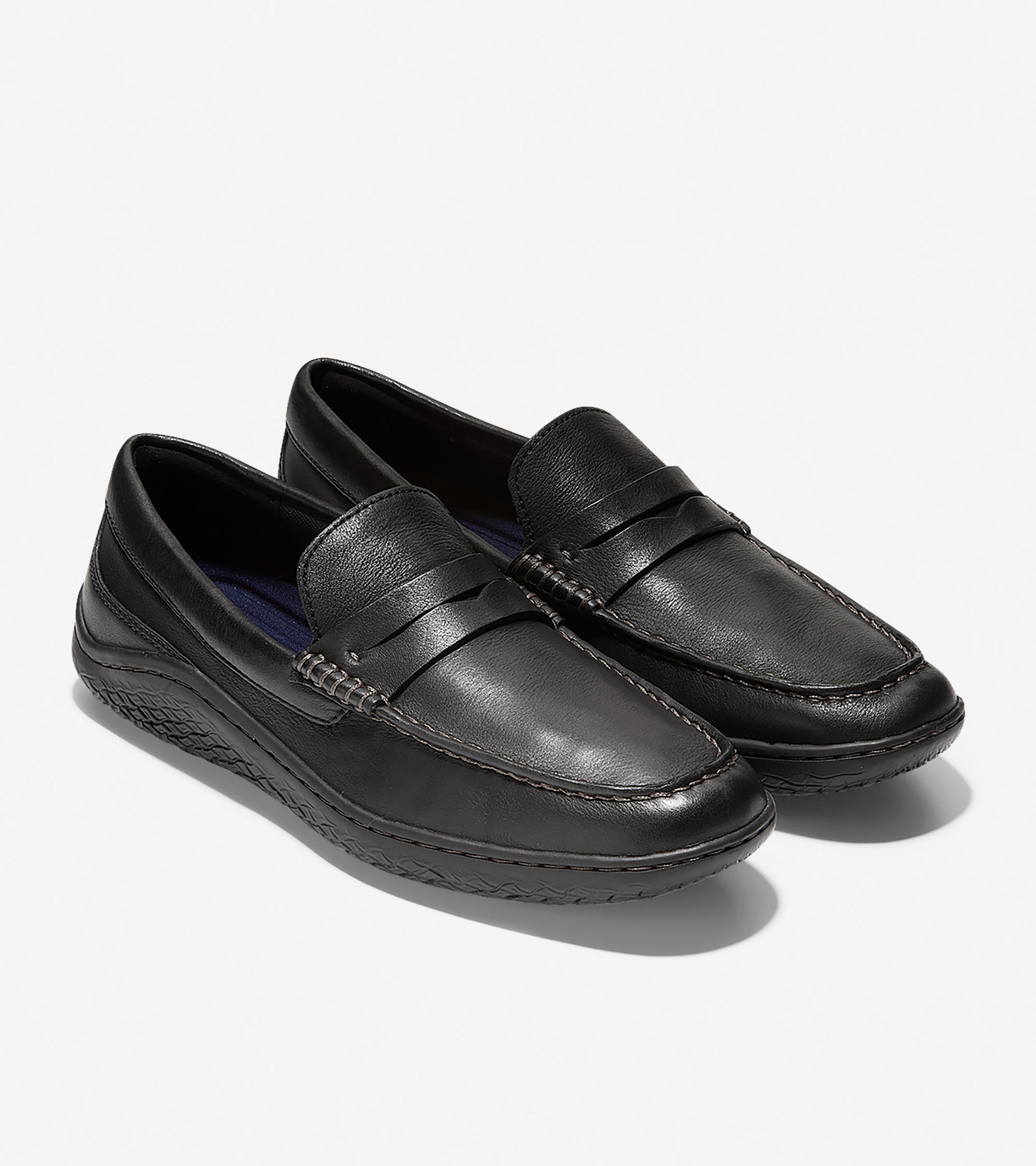 ColeHaan-MøtoGrand Traveler Moc Penny Loafer-c29628-Black