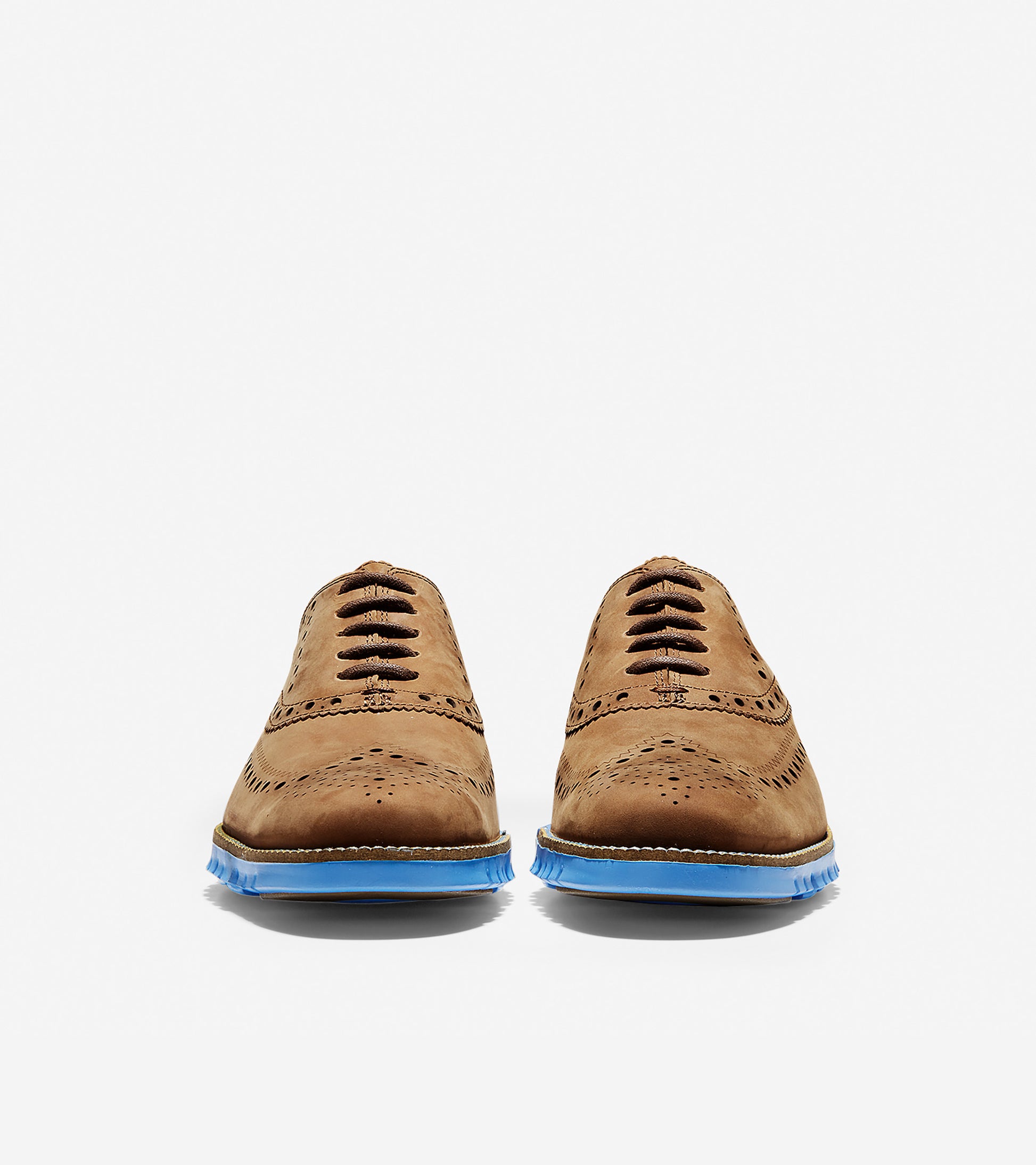 ColeHaan-ZERØGRAND Wingtip Oxford-c29673-Coffee Suede-Pacific Coast