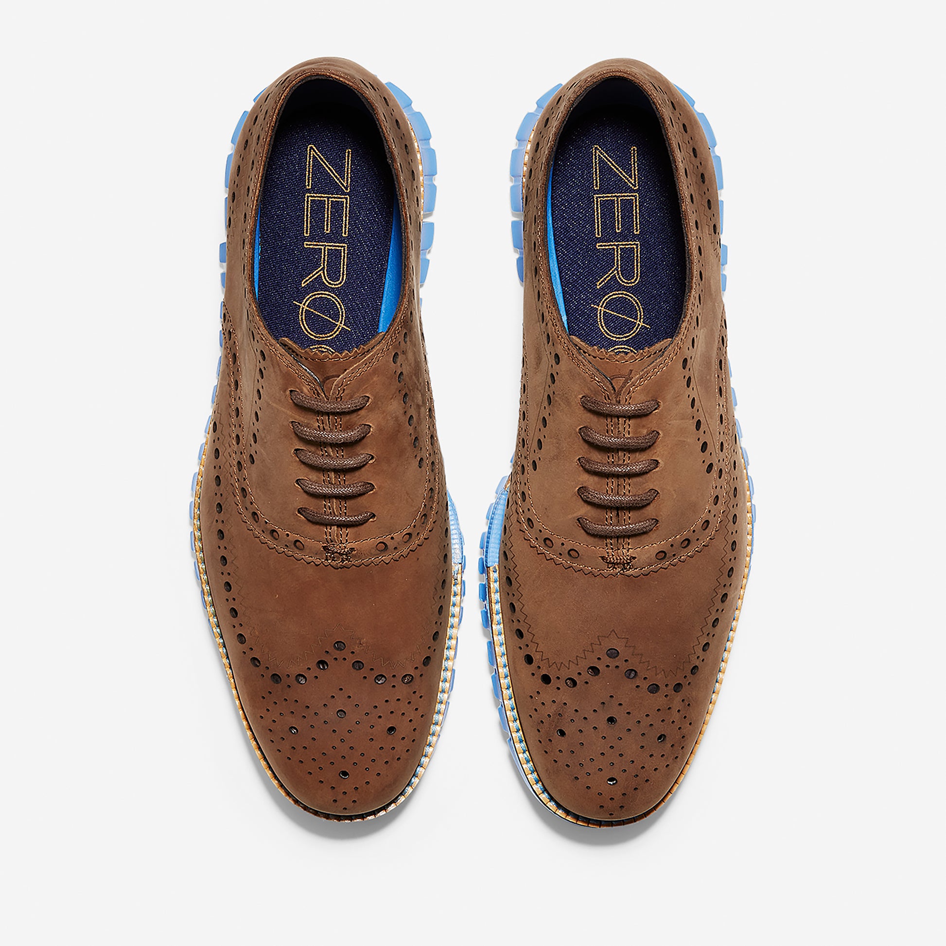 ColeHaan-ZERØGRAND Wingtip Oxford-c29673-Coffee Suede-Pacific Coast
