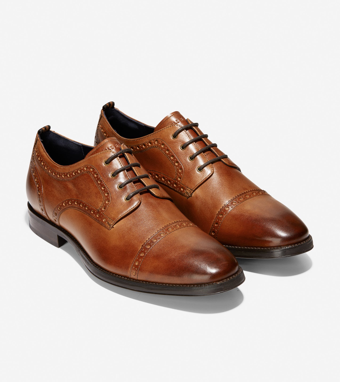 ColeHaan-Jefferson Grand 2.0 Cap Toe Oxford-c30097-British Tan