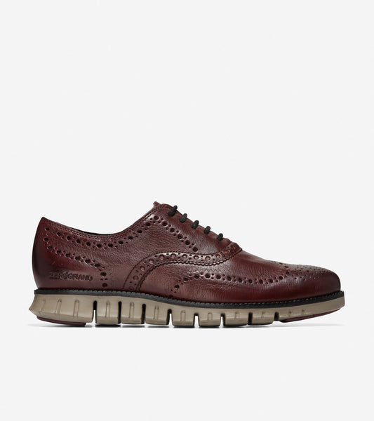 ColeHaan-ZERØGRAND Wingtip Oxford-c30279-Burnished Wine Leather