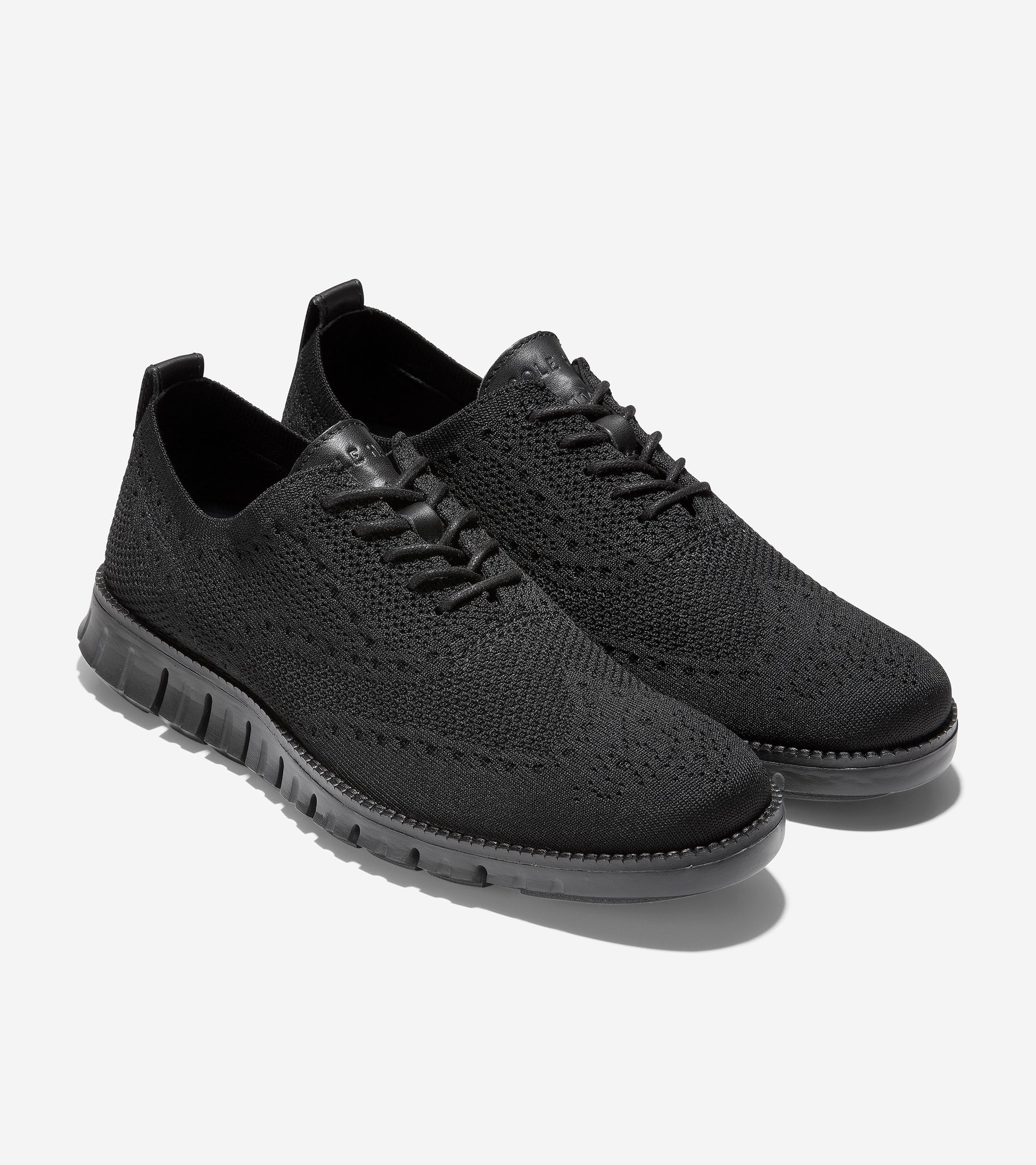 ColeHaan-ZERØGRAND Wingtip Oxford-c30416-Black Stitchlite™-Black