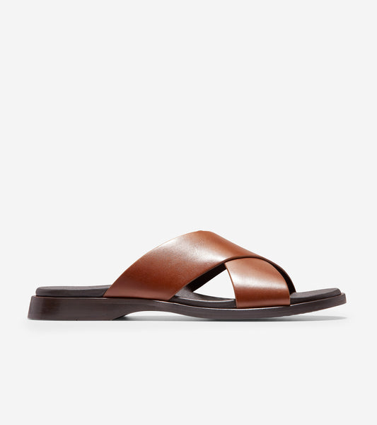 ColeHaan-Goldwyn 2.0 Crisscross Sandal-c30536-British Tan Smooth