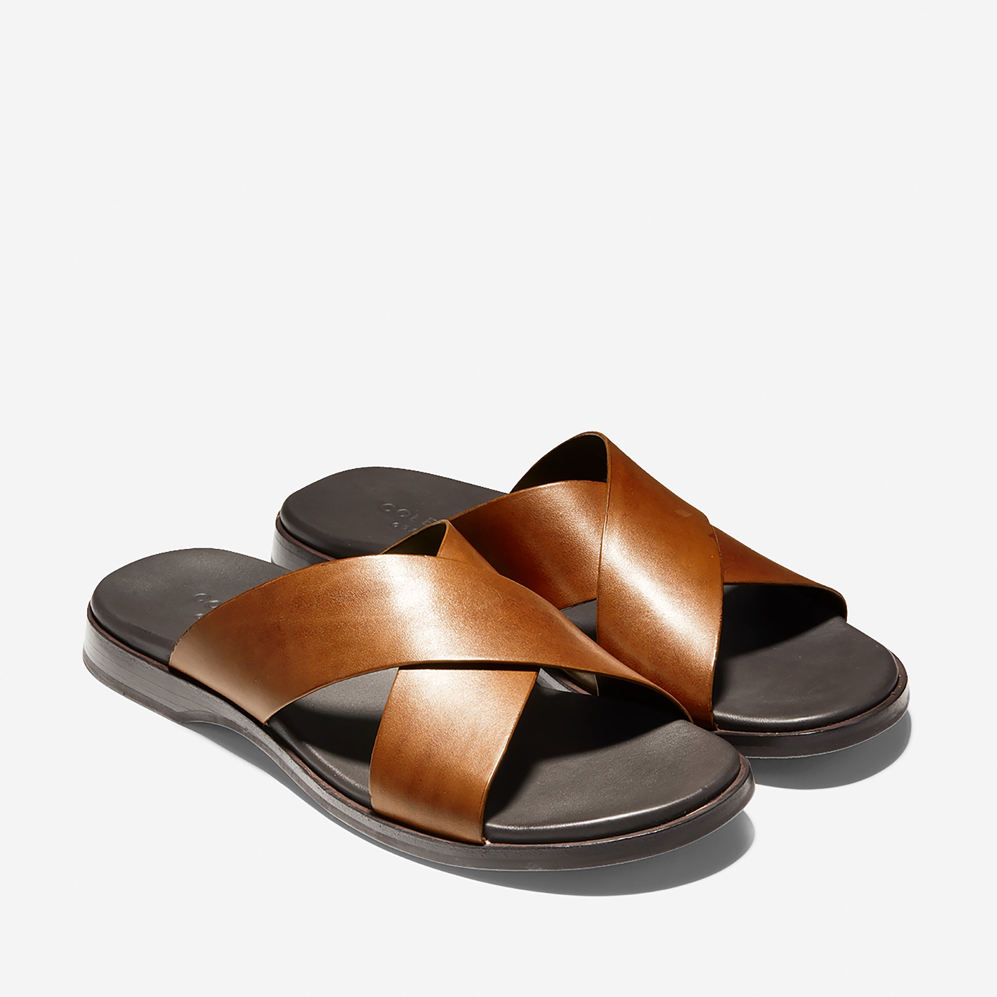 ColeHaan-Goldwyn 2.0 Crisscross Sandal-c30536-British Tan Smooth