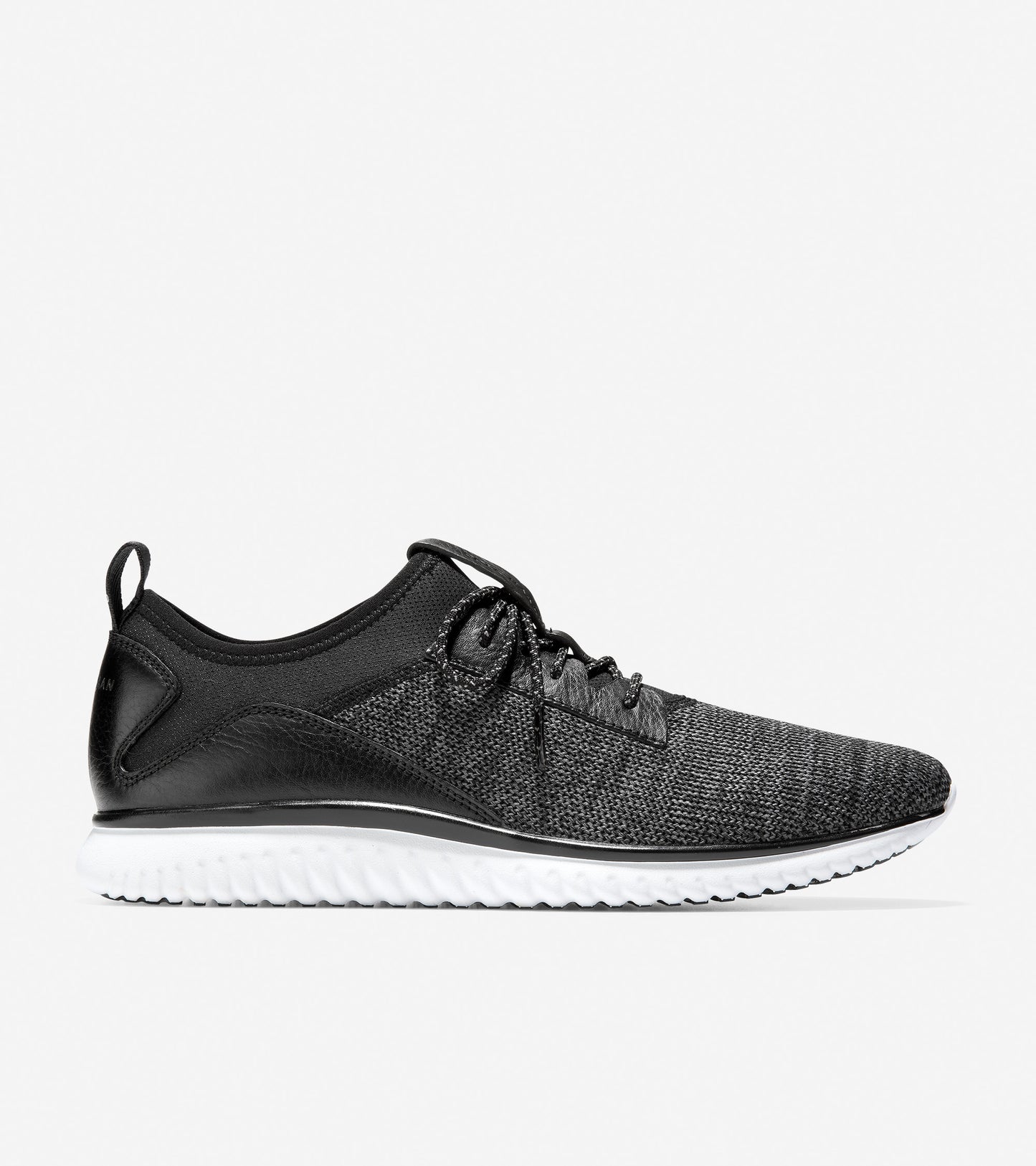 ColeHaan-GrandMøtion Stretch Sneaker-c30654-Black Knit