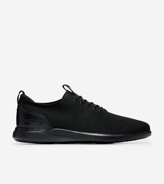 ColeHaan-Grand Plus Essex Distance Oxford-c30818-Black Knit