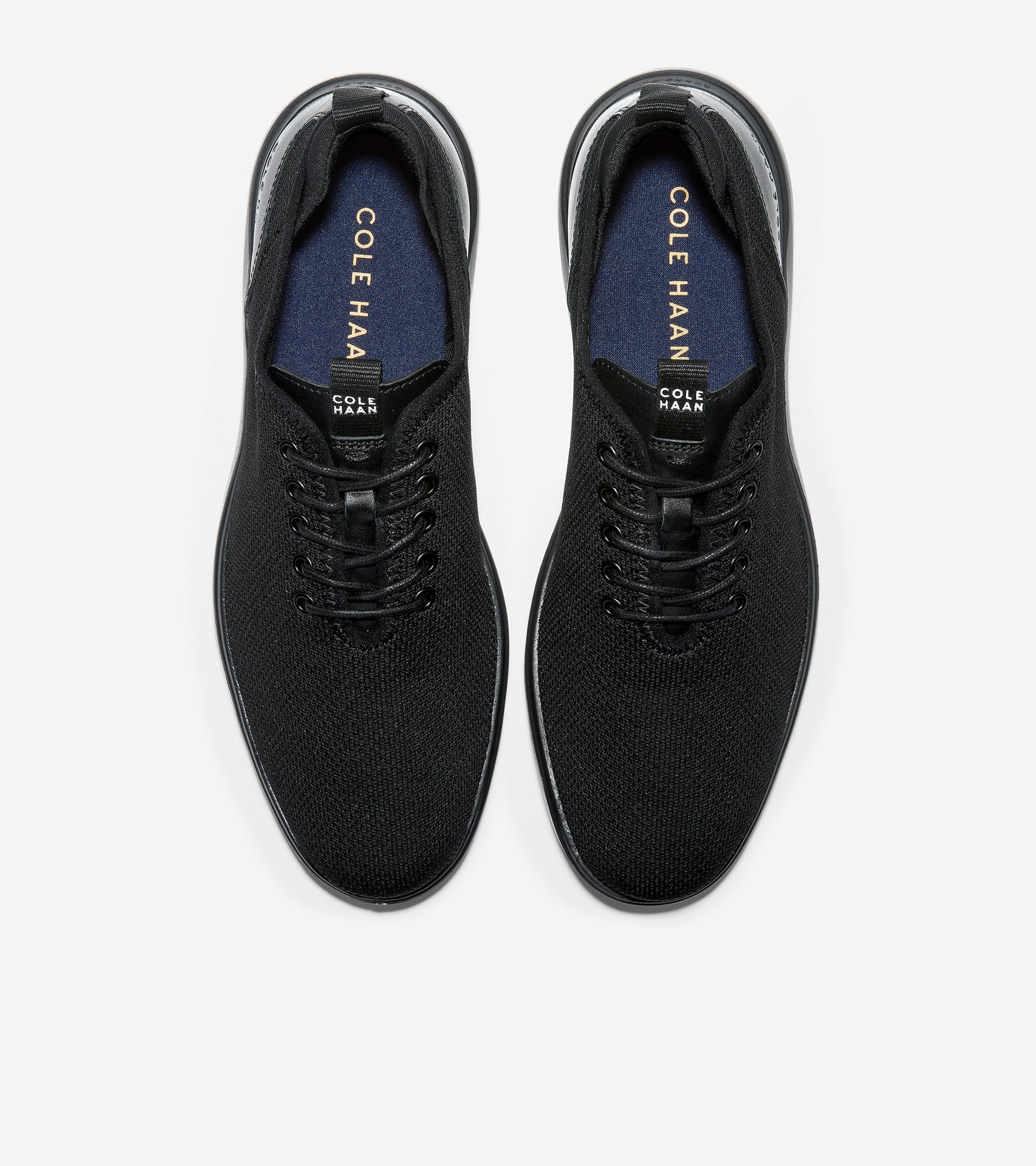 ColeHaan-Grand Plus Essex Distance Oxford-c30818-Black Knit