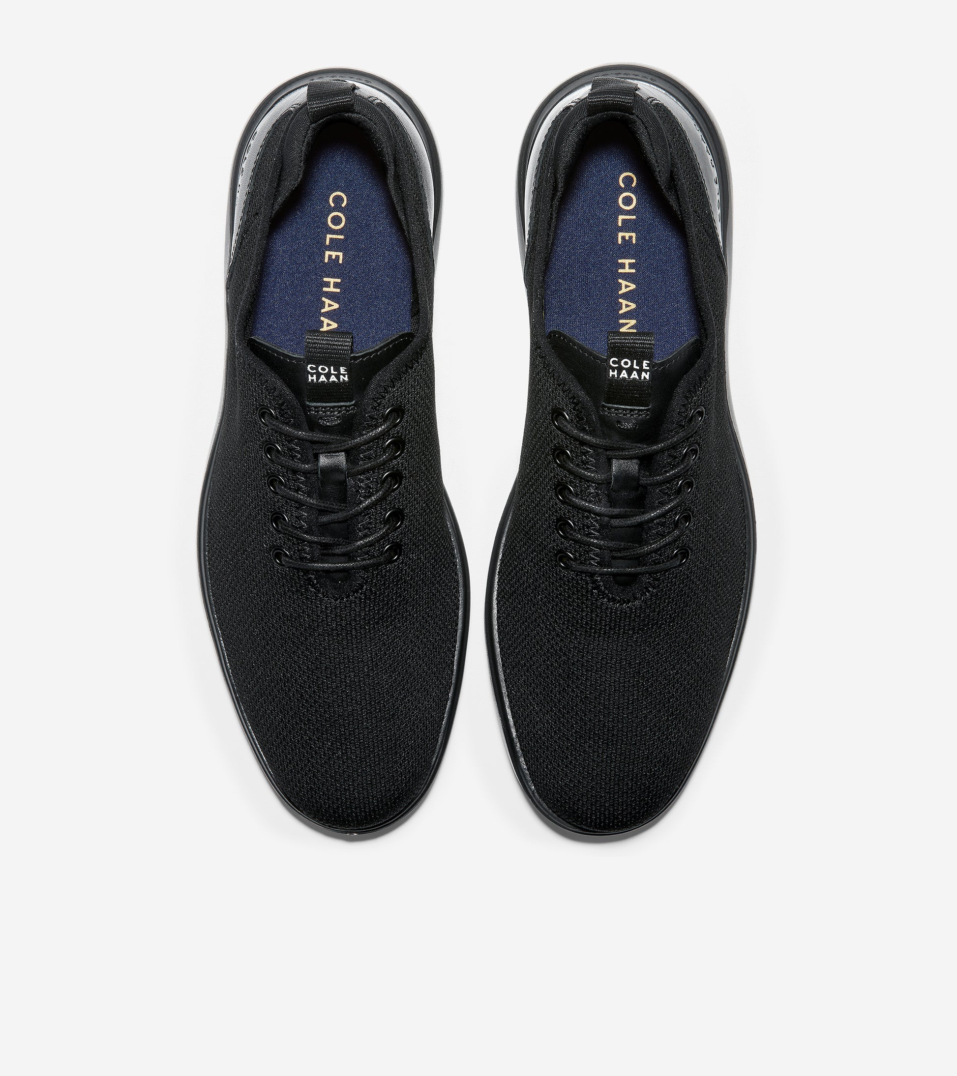 ColeHaan-Grand Plus Essex Distance Oxford-c30818-Black Knit
