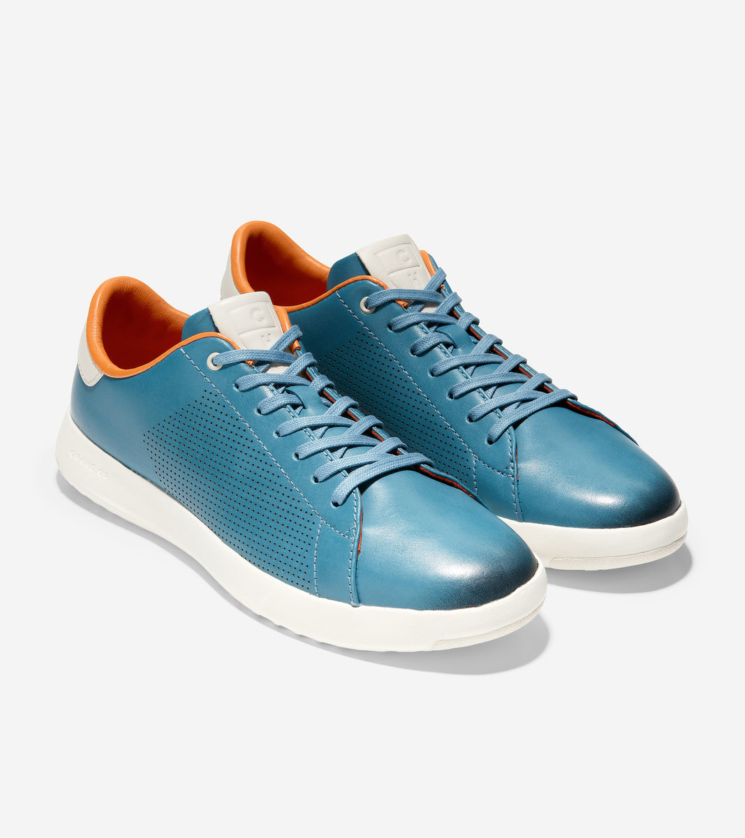 ColeHaan-GrandPrø Tennis Sneaker-c30918-Crystal Blue-Ivory